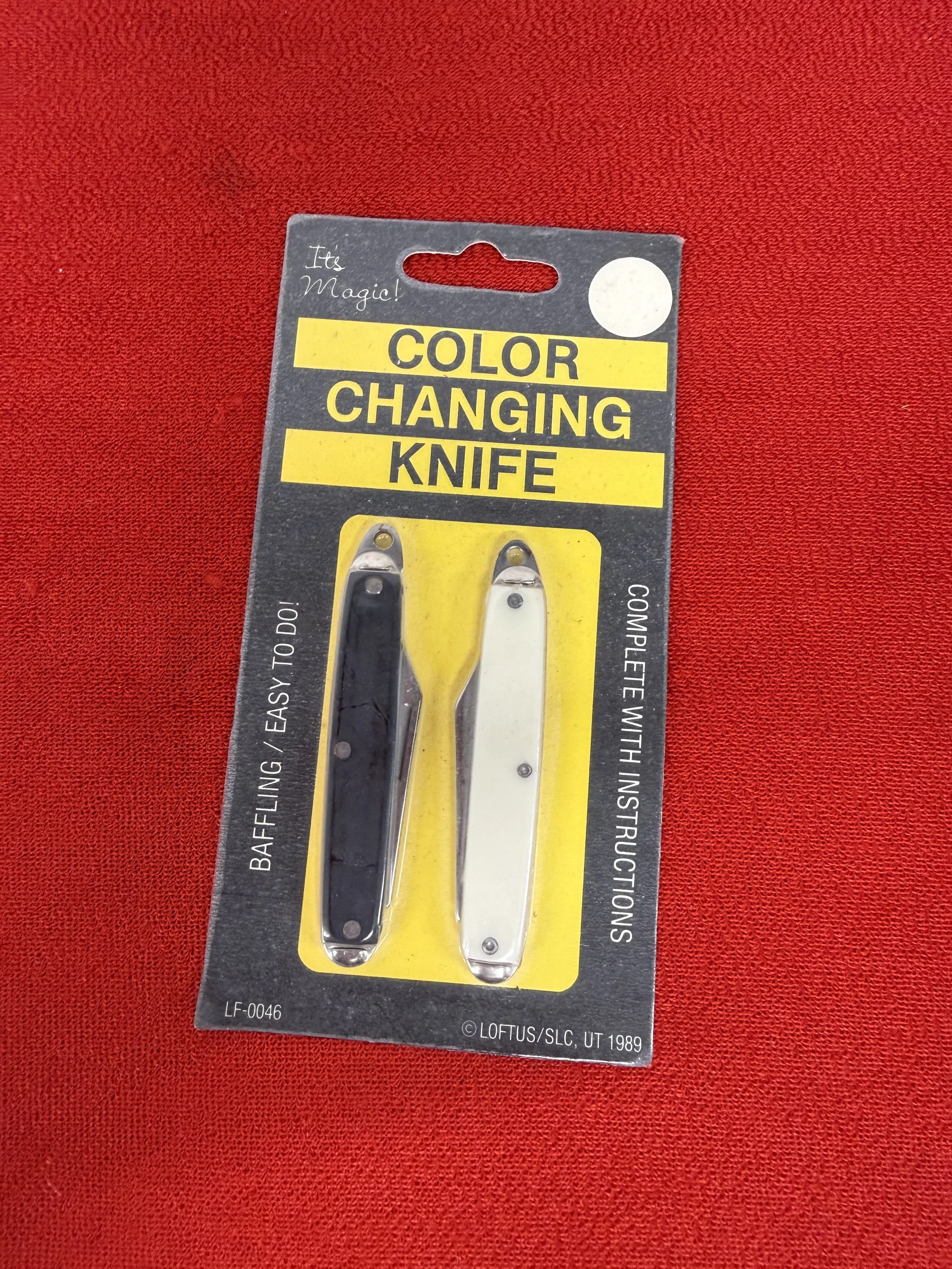 Swiss Color Changing Knives