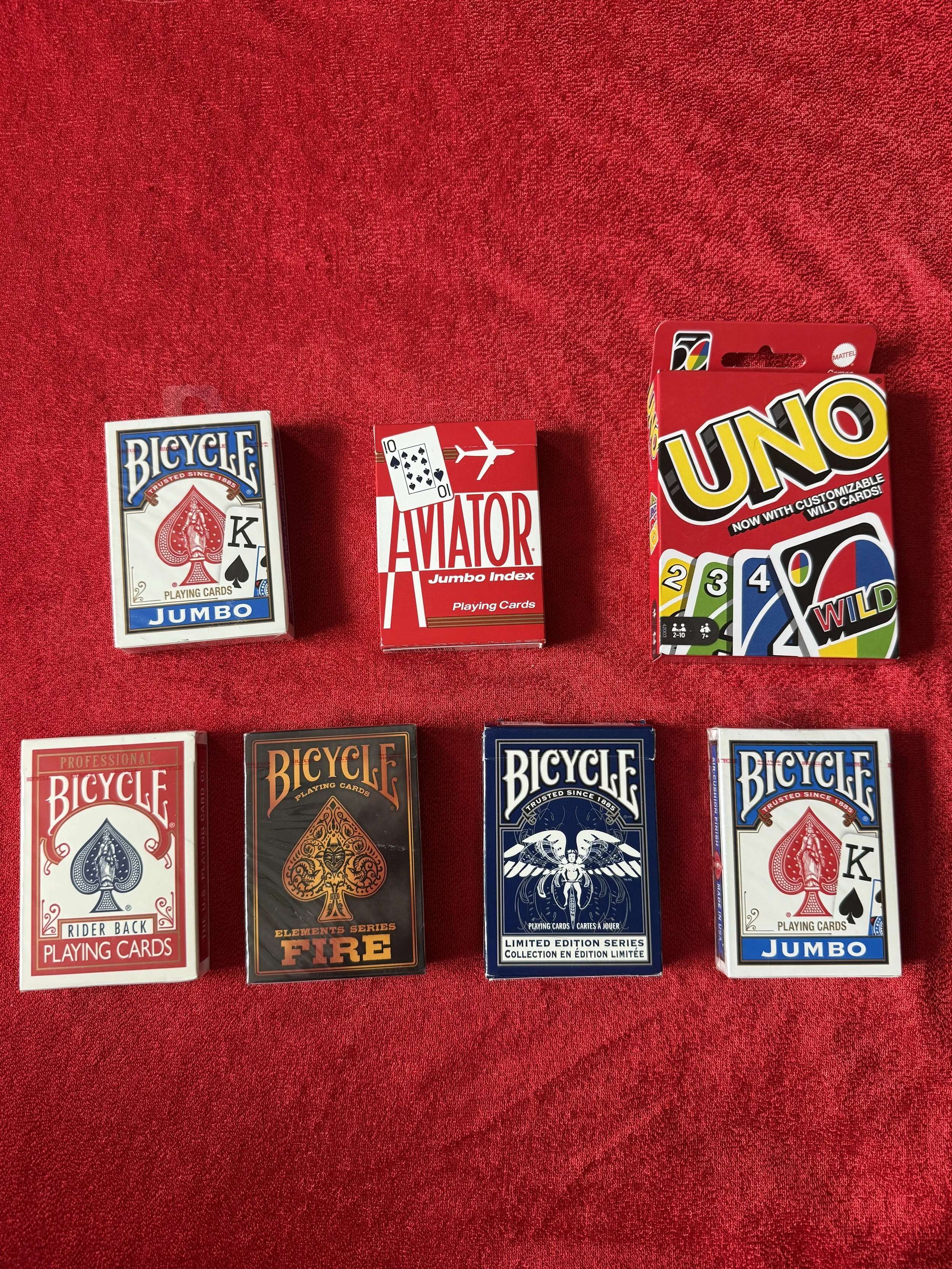 Cards (per deck)