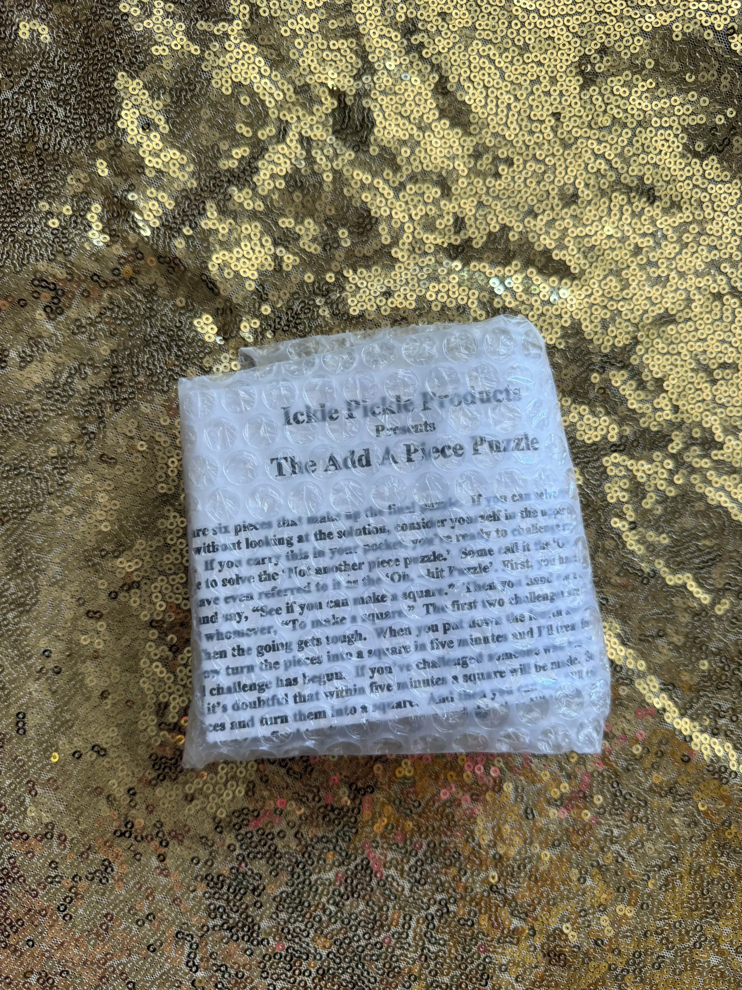 The Add a Piece Puzzle