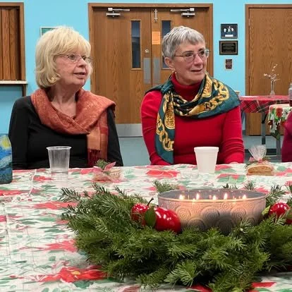 Women of St. Anskar’s gather for the parish’s annual Women’s Christmas Dinner.