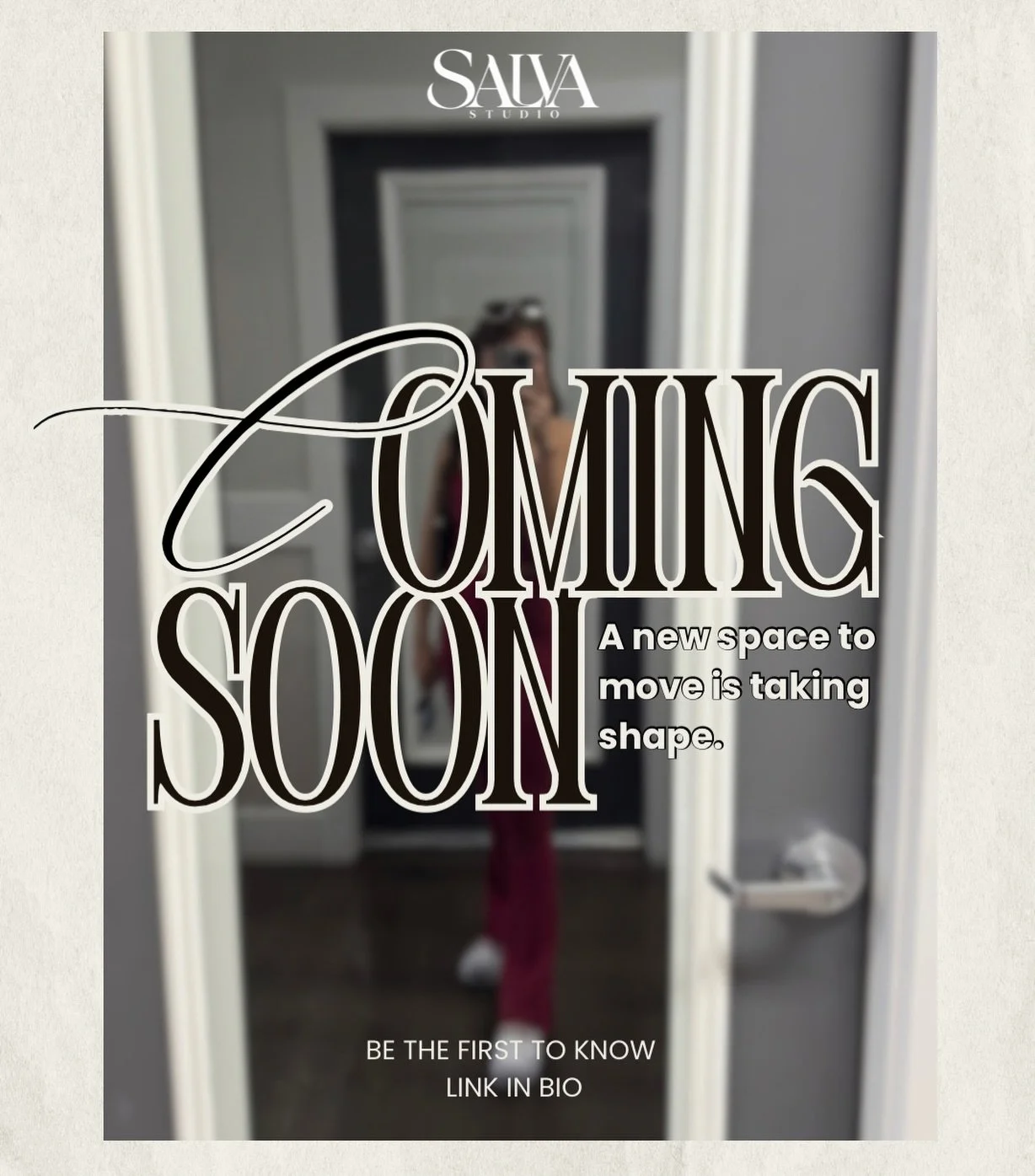 I&rsquo;ve been working on something special. 

This is just the beginning. Follow along as SALVA comes to life. For the first updates, visit the website through the link in bio and join the SALVA list.