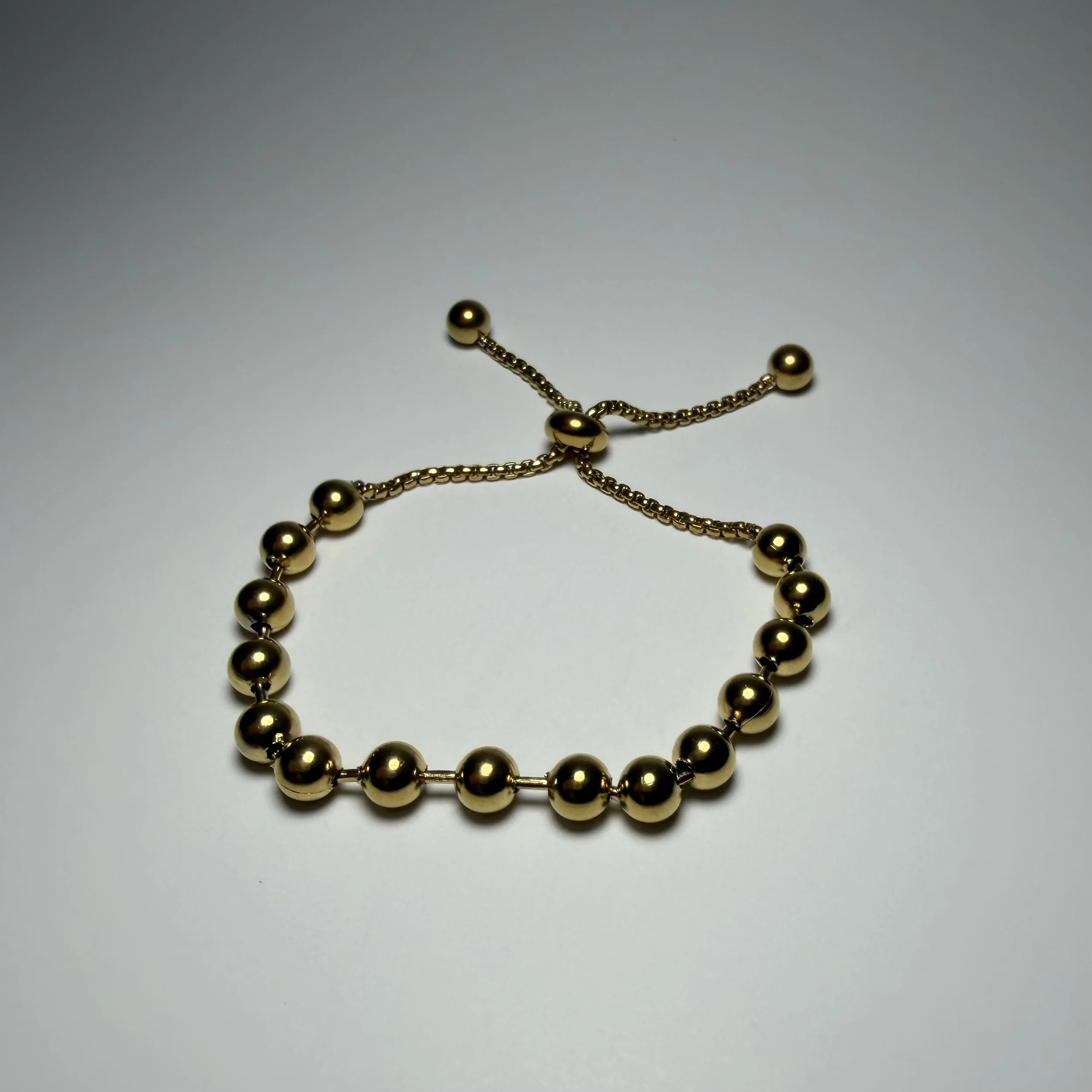 Golden Beads Bracelet
