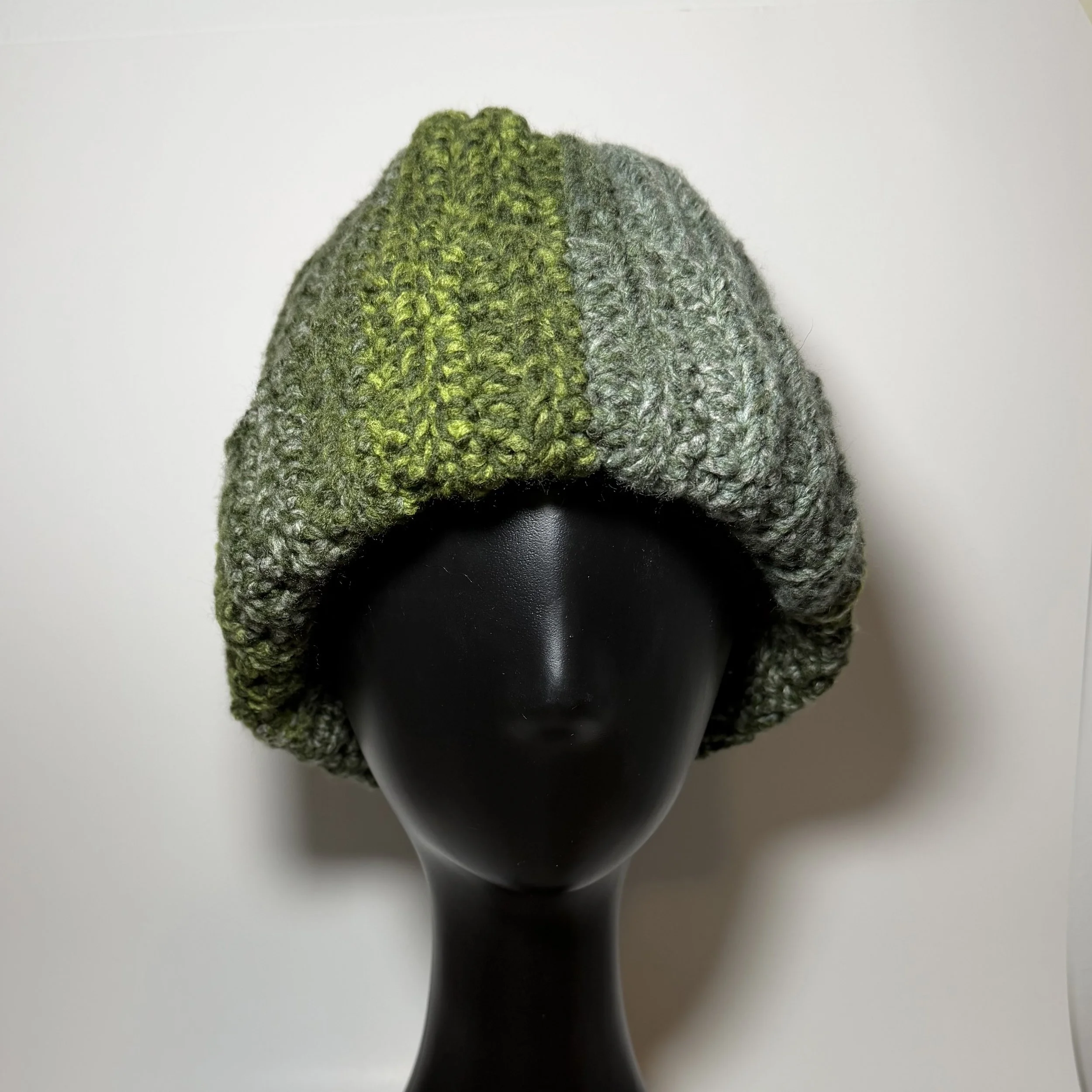 Crochet Beanie Green