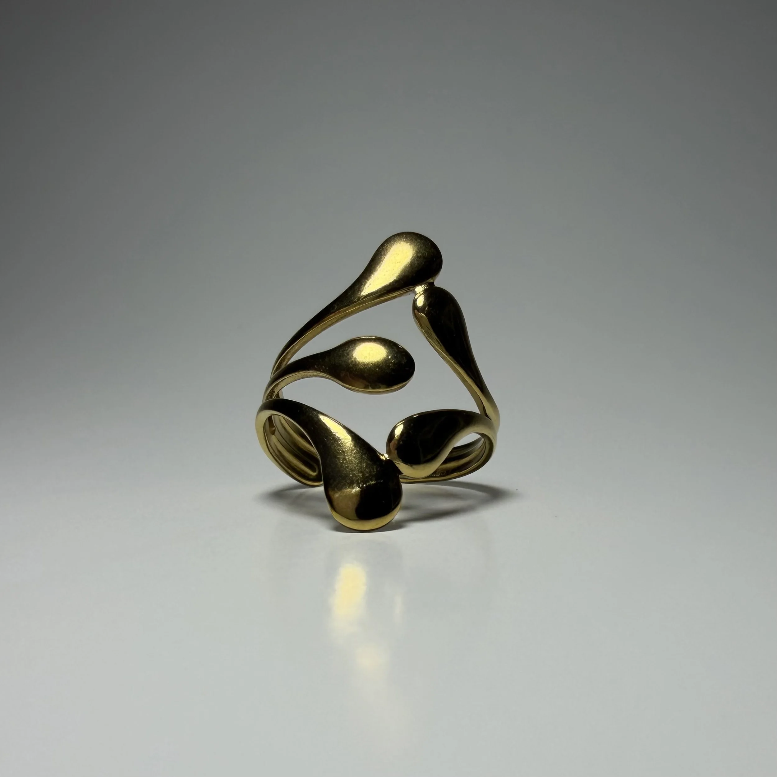 Gold Splash ring