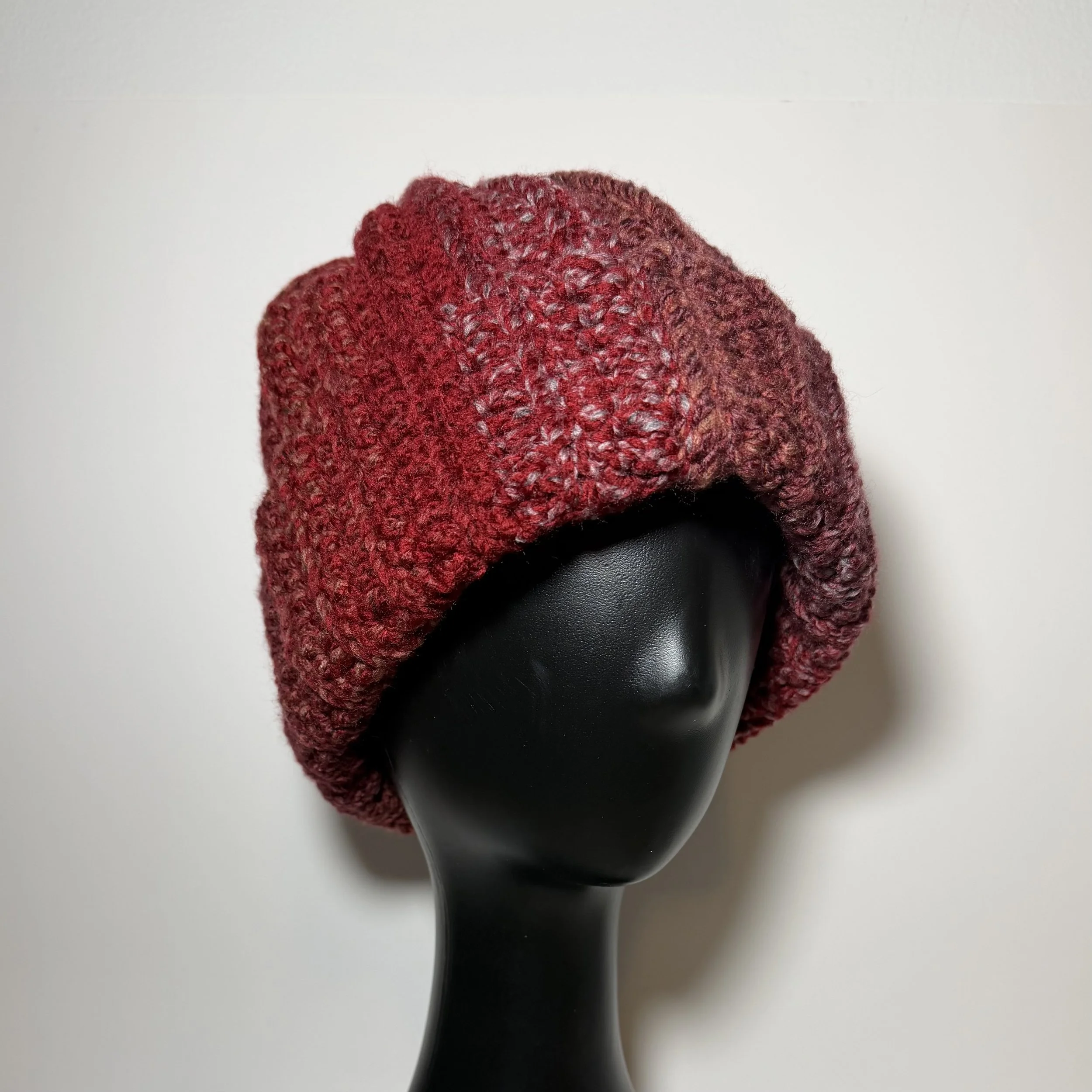 Crochet Beanie red