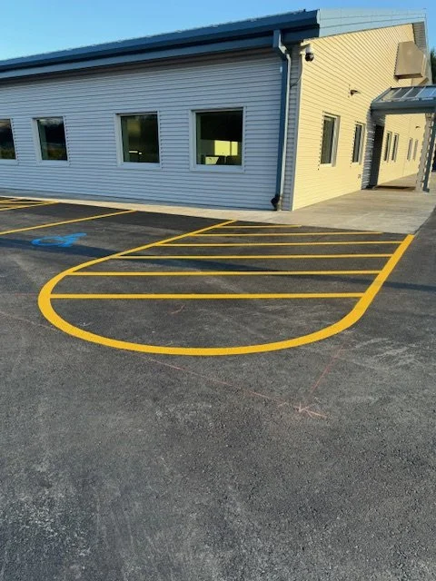 Line Striping USCG Base Kodiak 