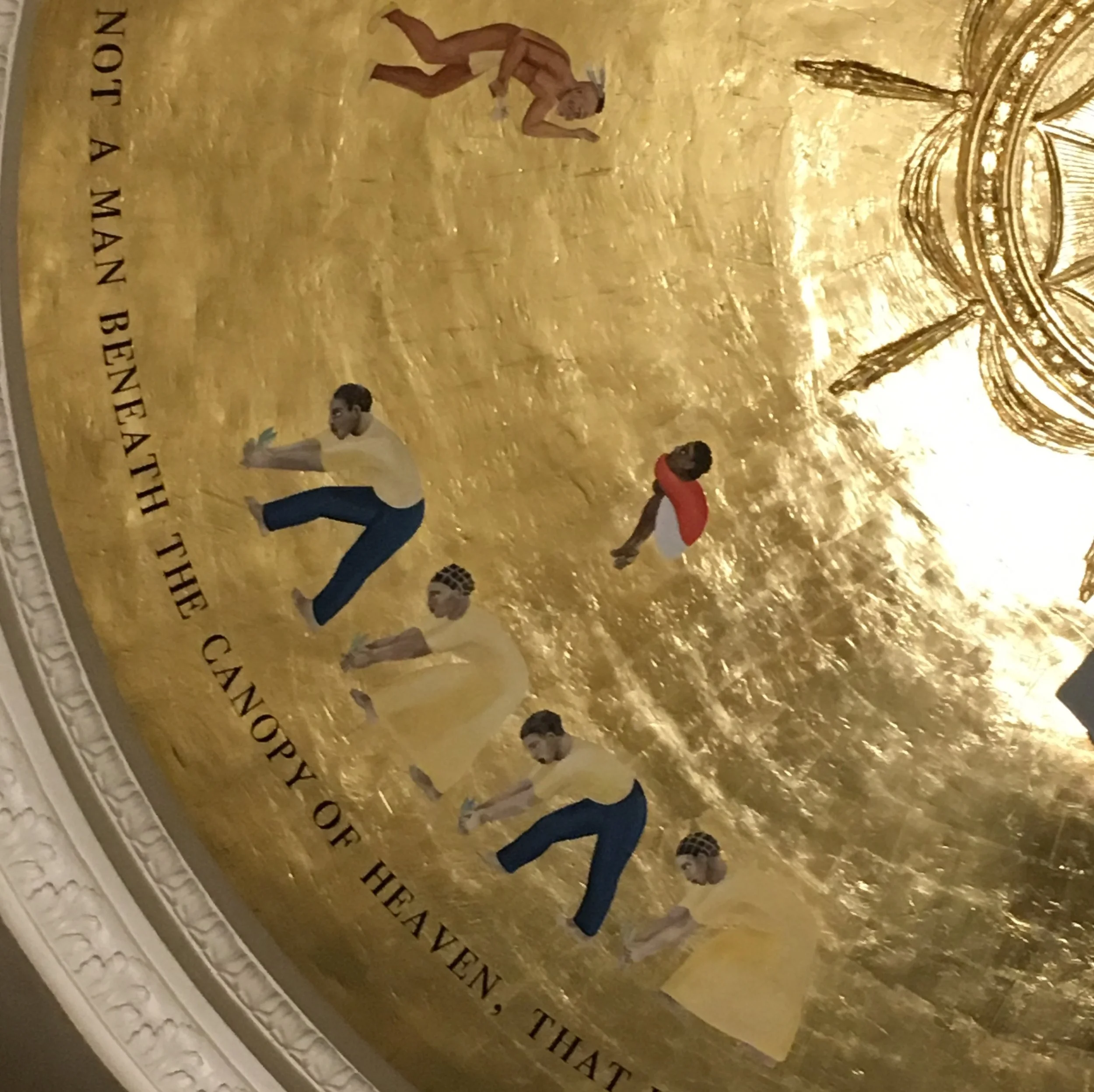 “Witness”  Fabrication for Karyn Olivier, University of Kentucky,  Memorial Hall, Lexington, KY