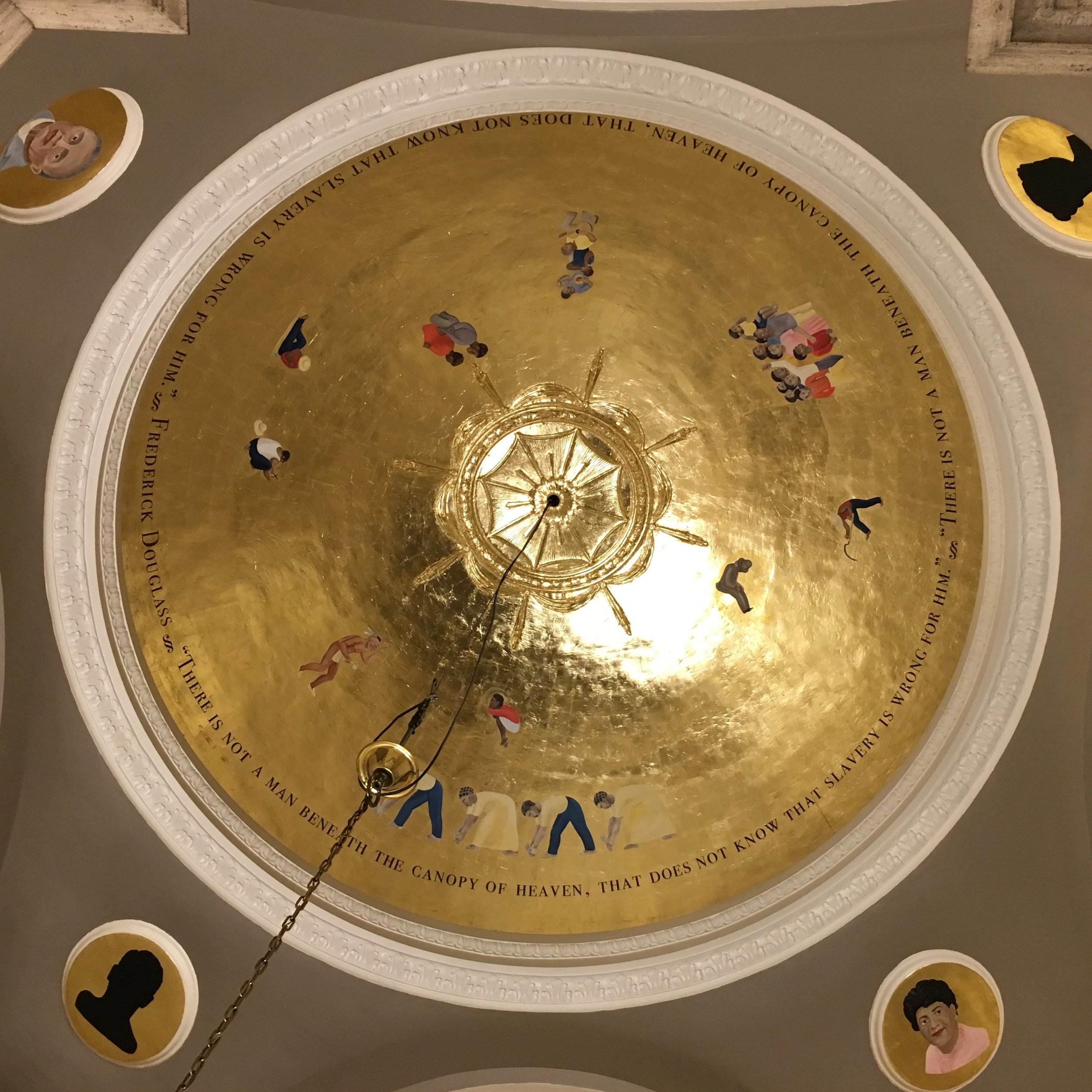 “Witness”  Fabrication for Karyn Olivier, University of Kentucky,  Memorial Hall, Lexington, KY