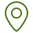 A green location pin icon.
