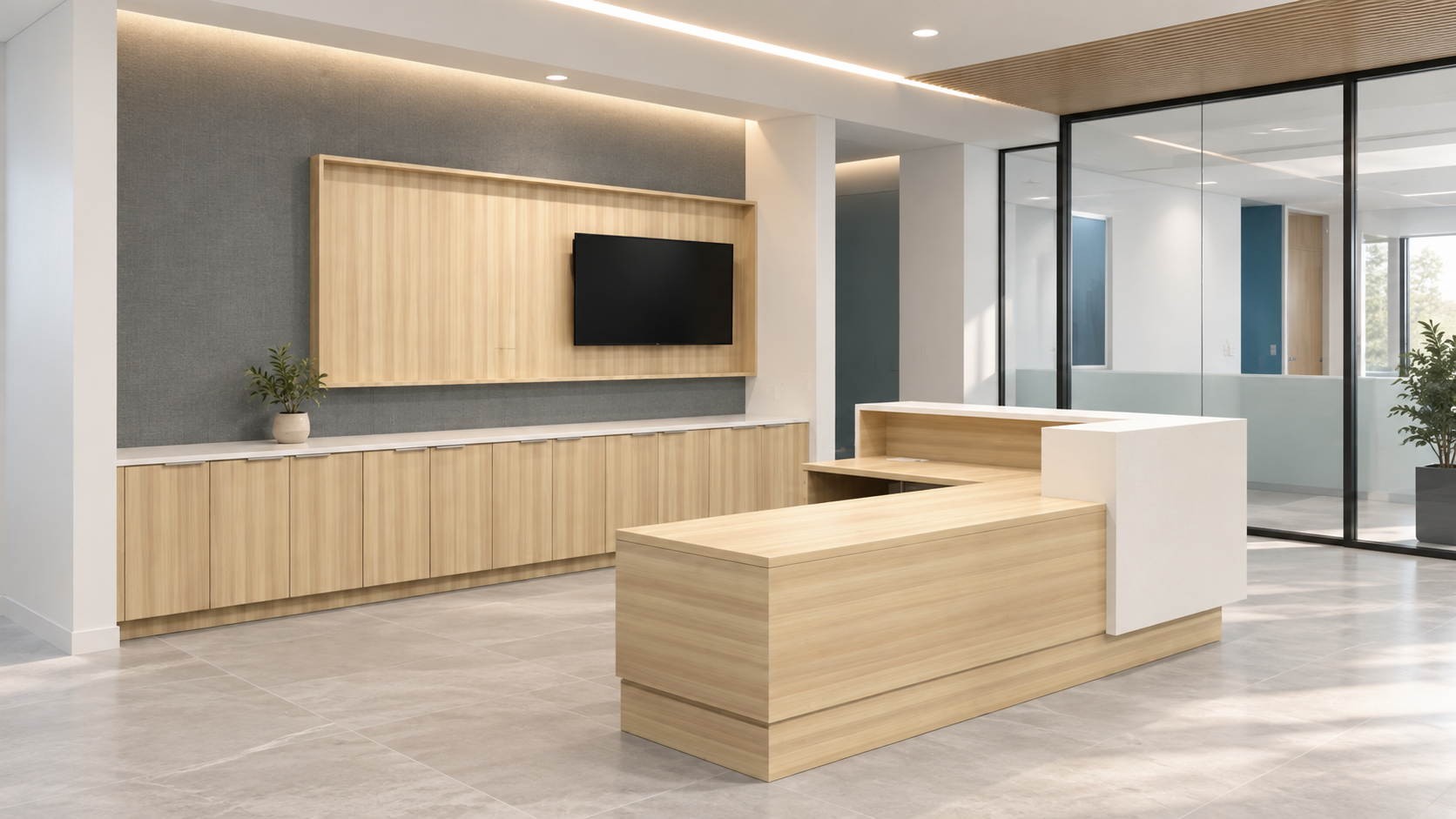 LifeFlo reception station at Atrium Health’s The Pearl.