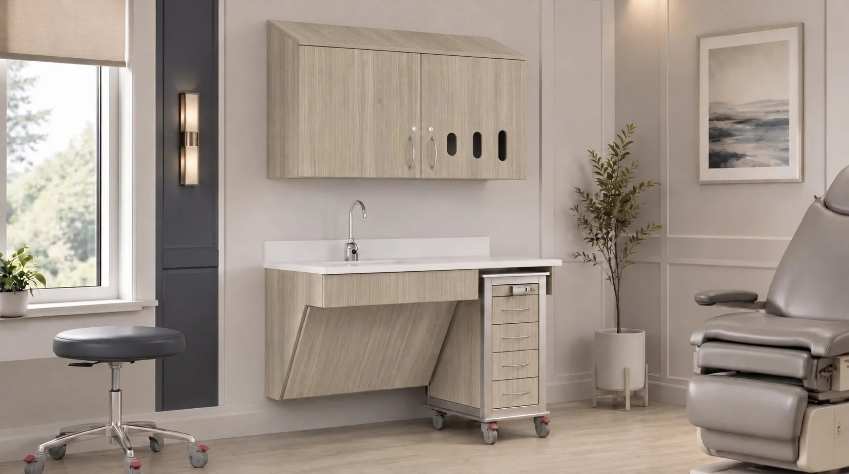 Portofino casework configuration.