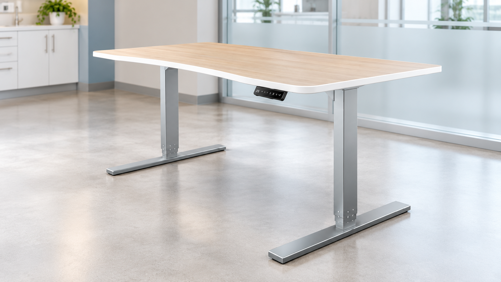 LifeFlo height-adjustable workstation.