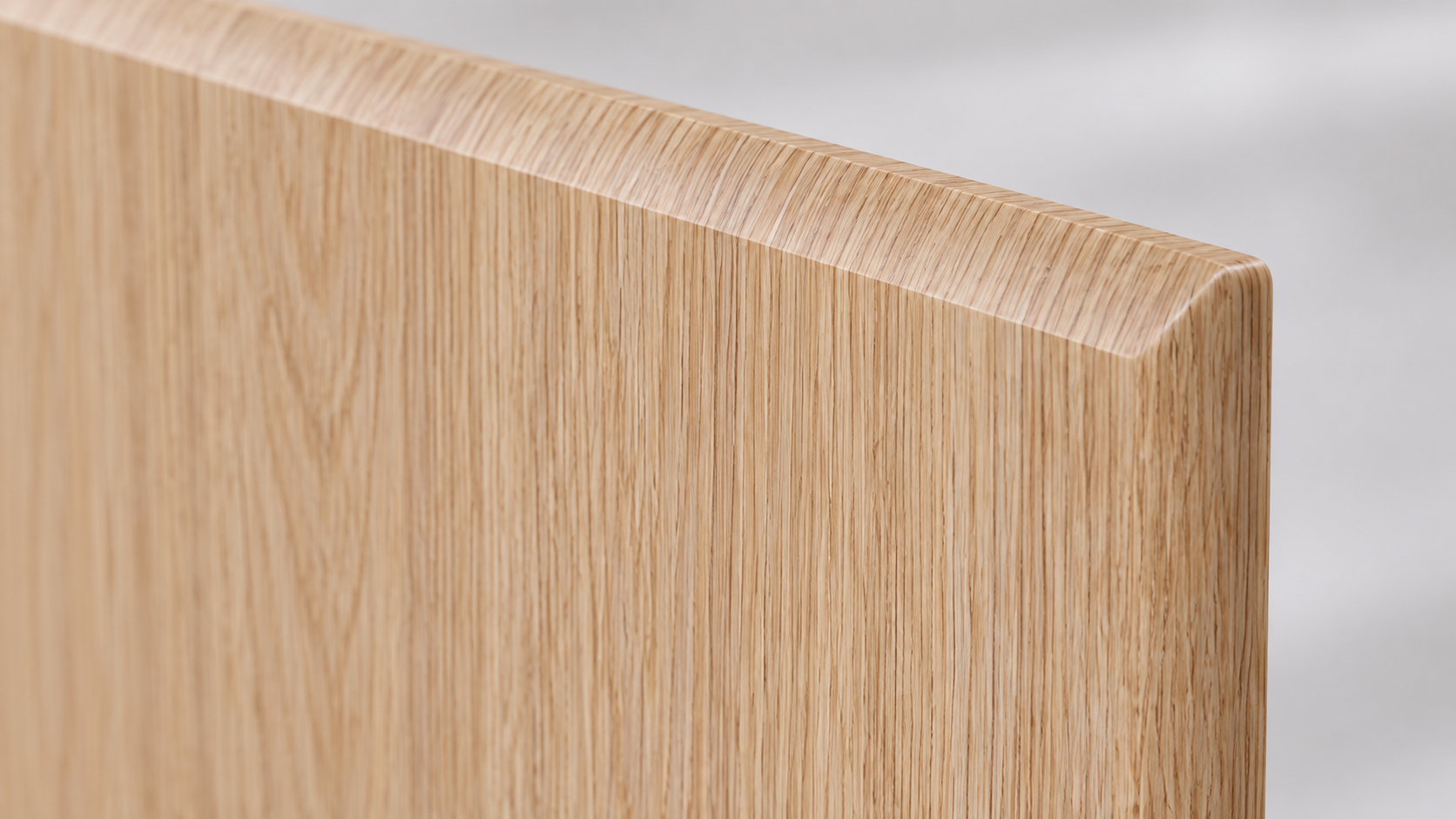 LifeFlo casework showing the patented exam-room edge profile.