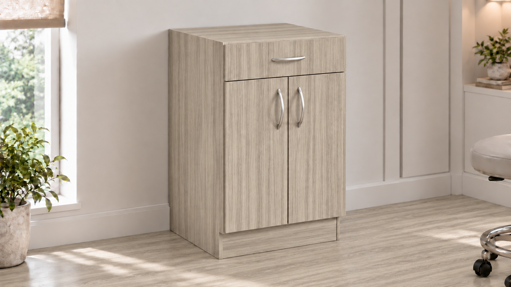 Portofino inset drawer-front detail.
