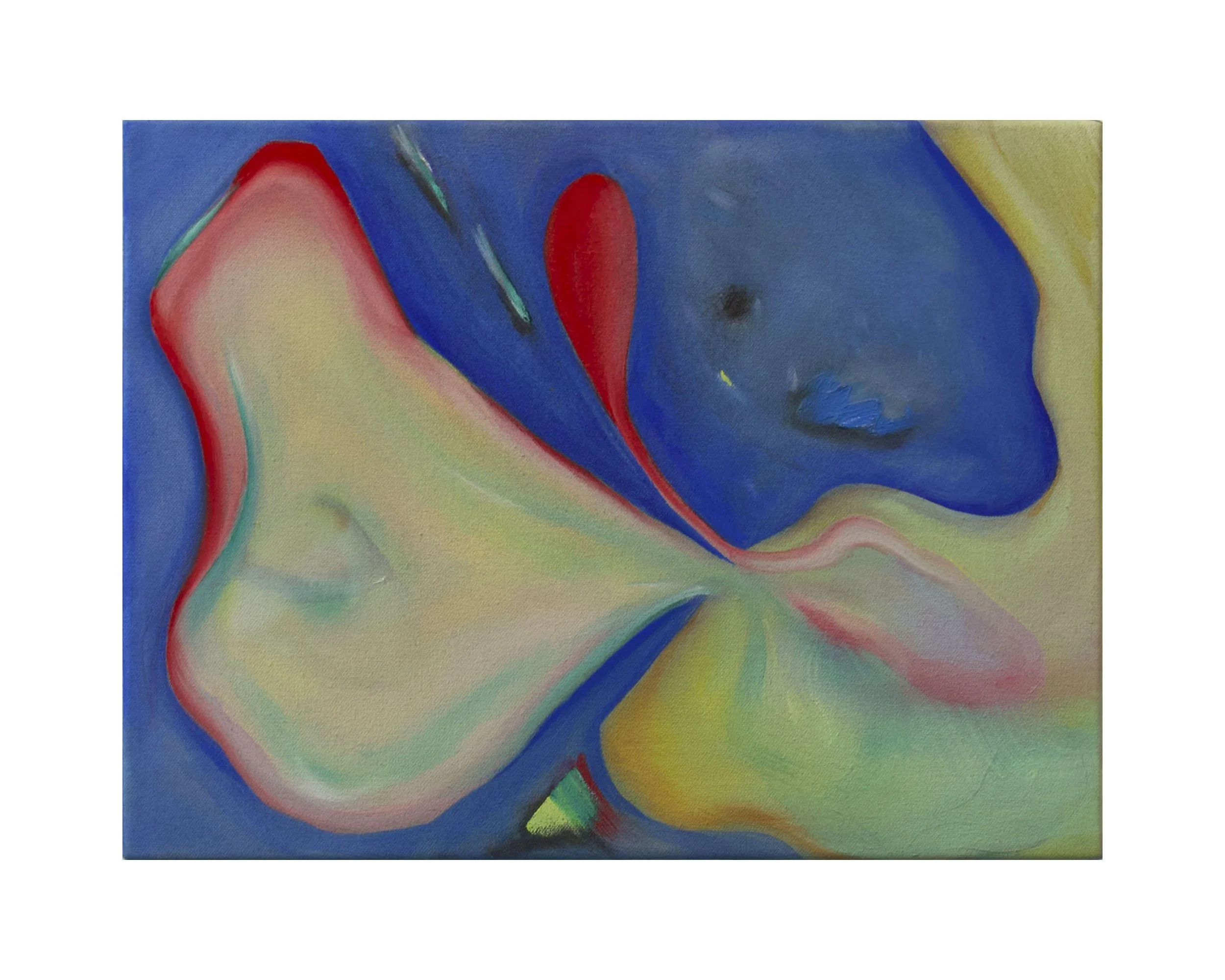 Butterfly, 9"x12", oil on canvas