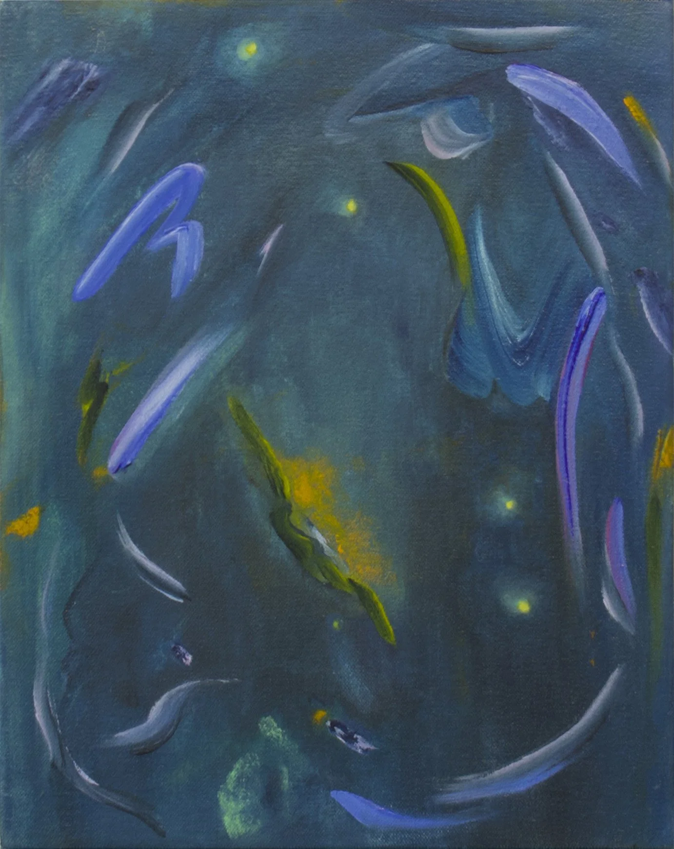Nocturne, 10"x8", oil on canvas