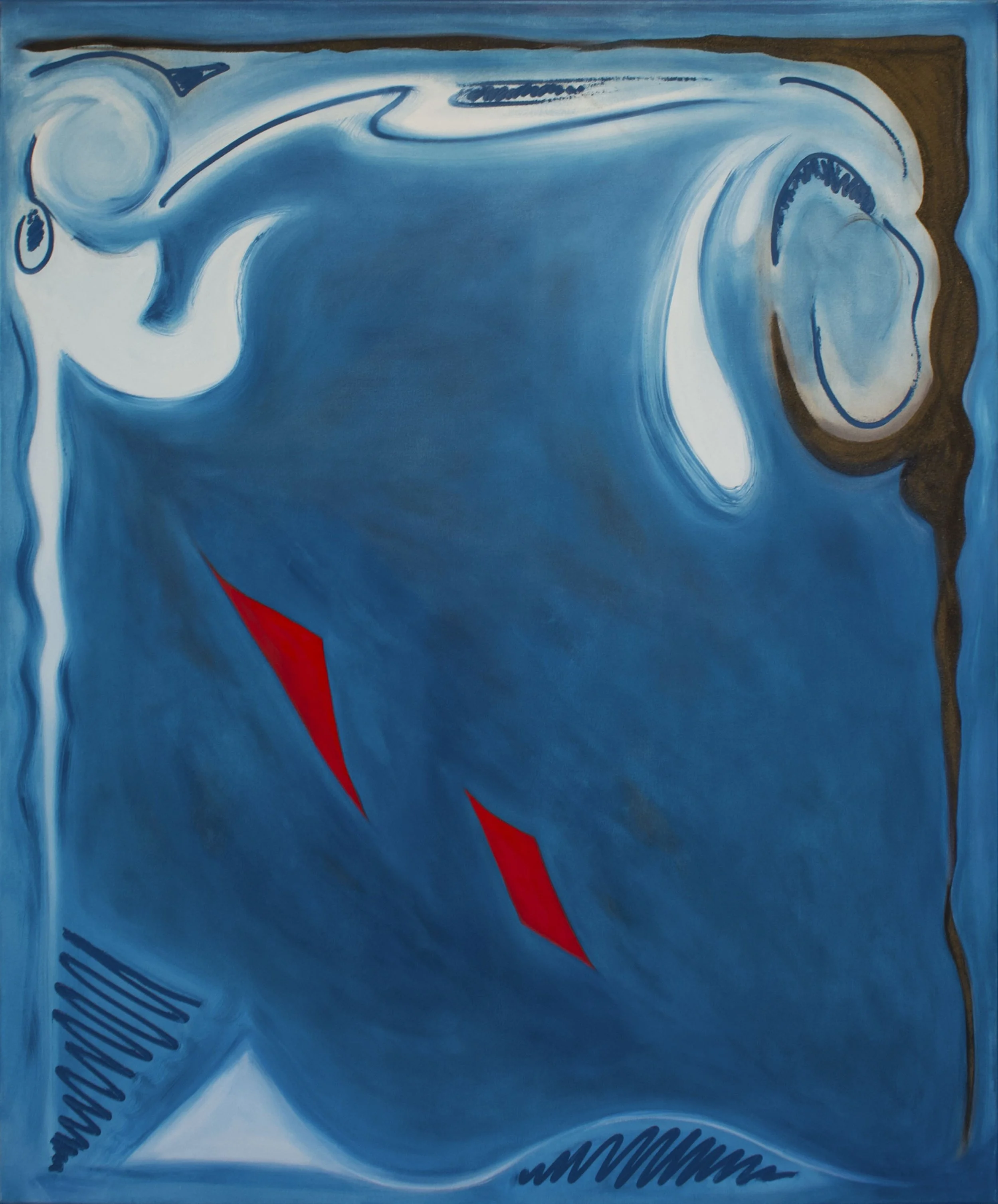 Kites, 60"x50", oil on canvas