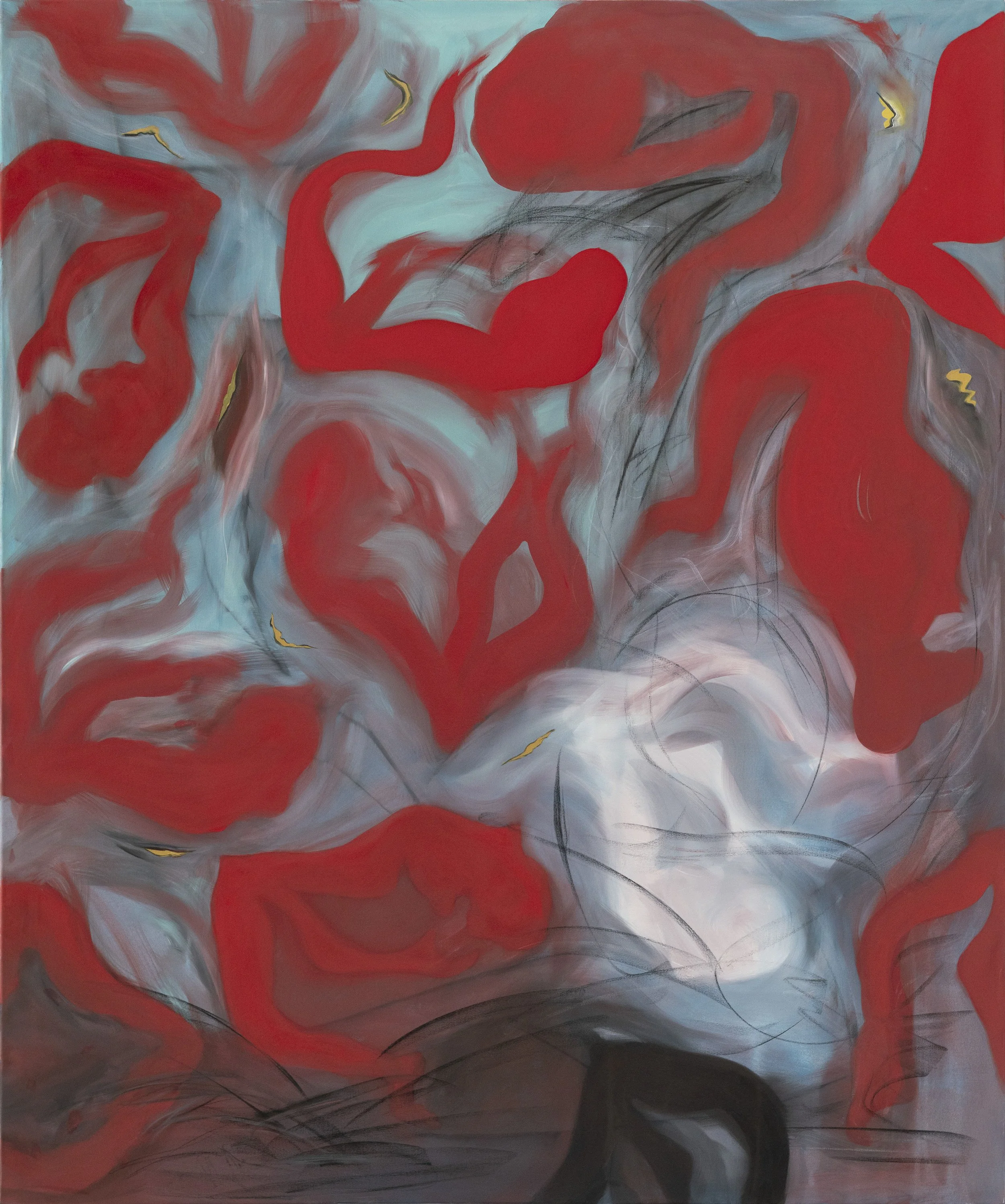 The Dwelling, 60"x50", oil on canvas