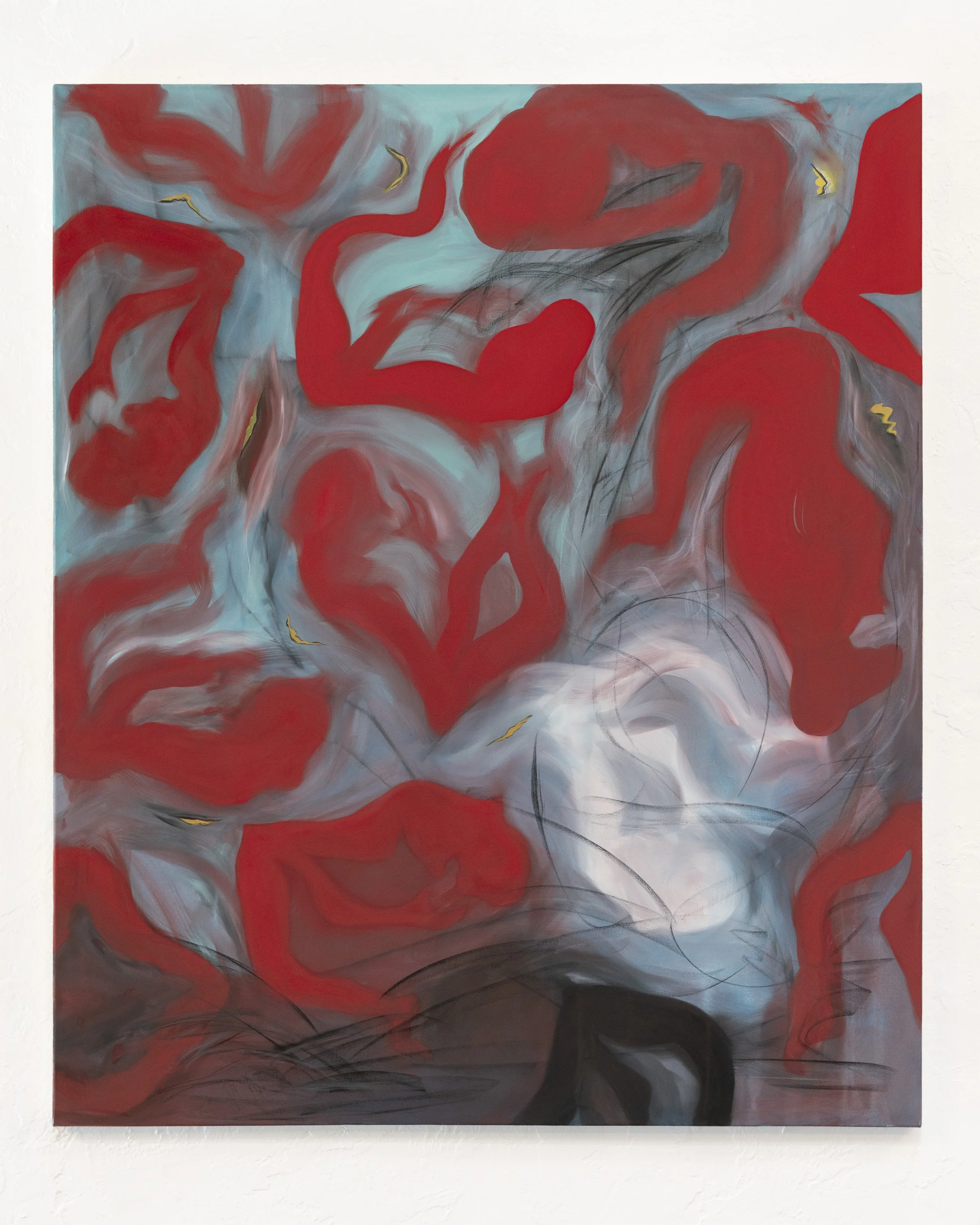 The Dwelling, 60"x50", oil on canvas