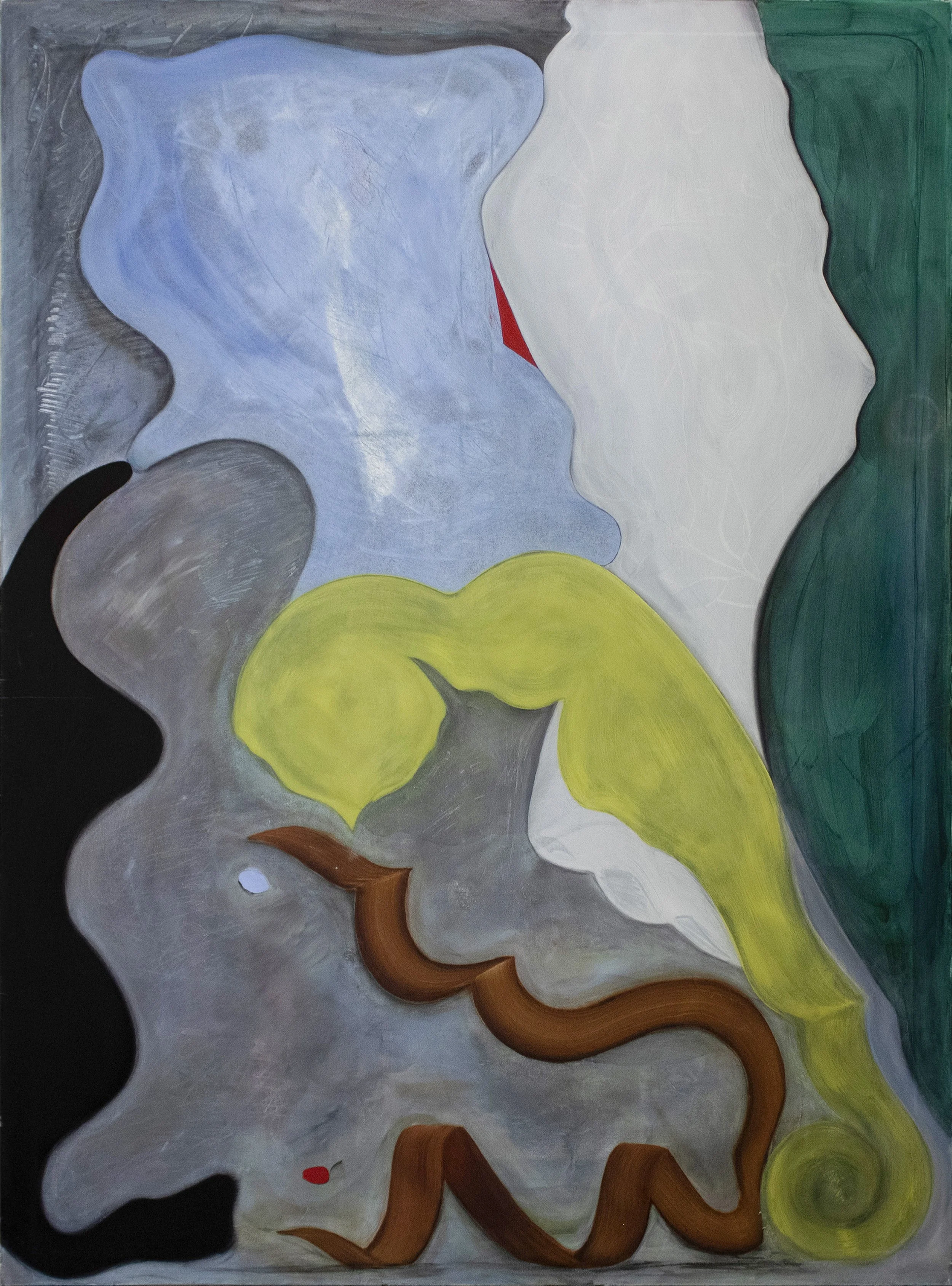 Dice or Cards, 48"x36", oil on canvas