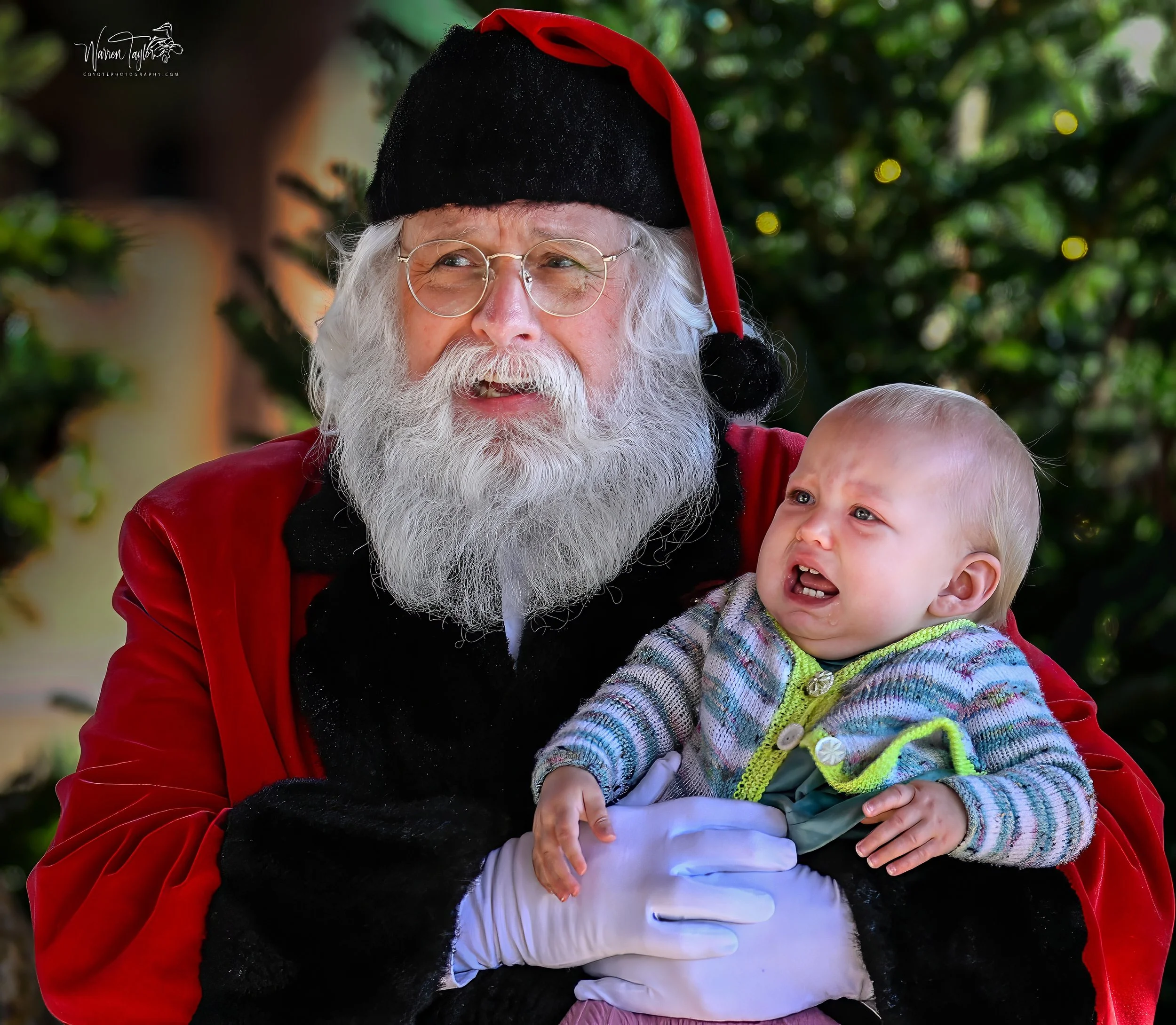 Santa/Baby's first - Biltmore Estate Asheville NC