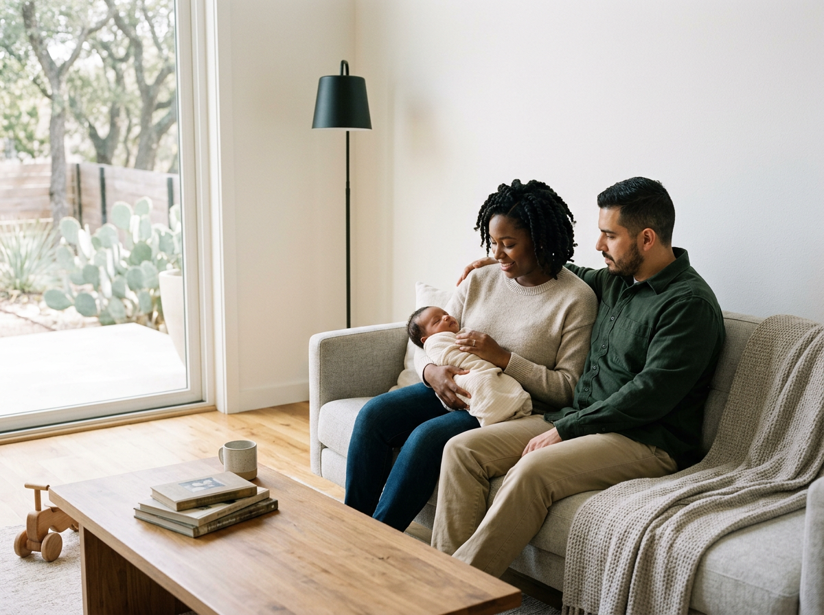 Growing family in Texas