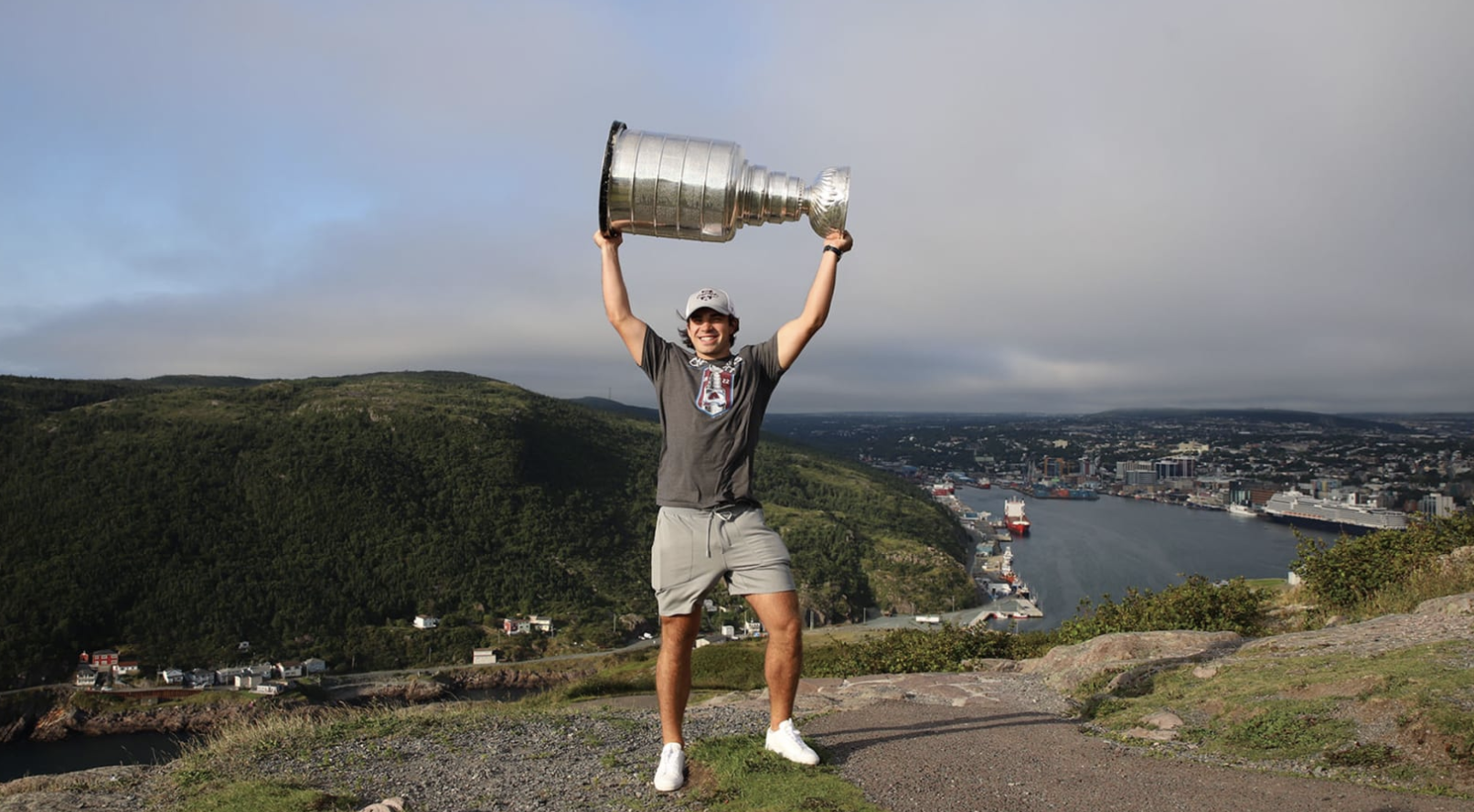 Alex Newhook's Day with the Stanley Cup