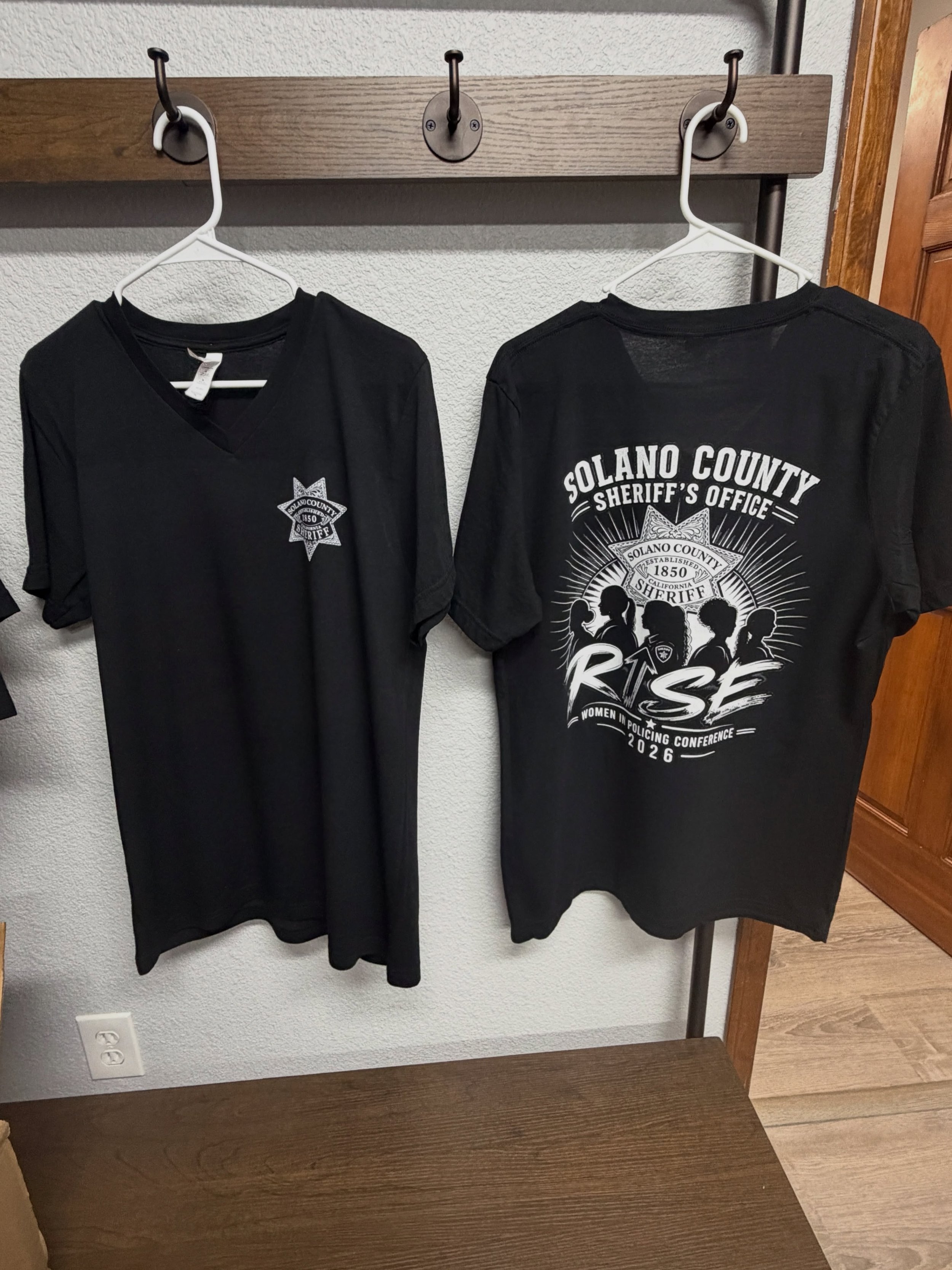 RISE Women in Policing Conference custom shirts