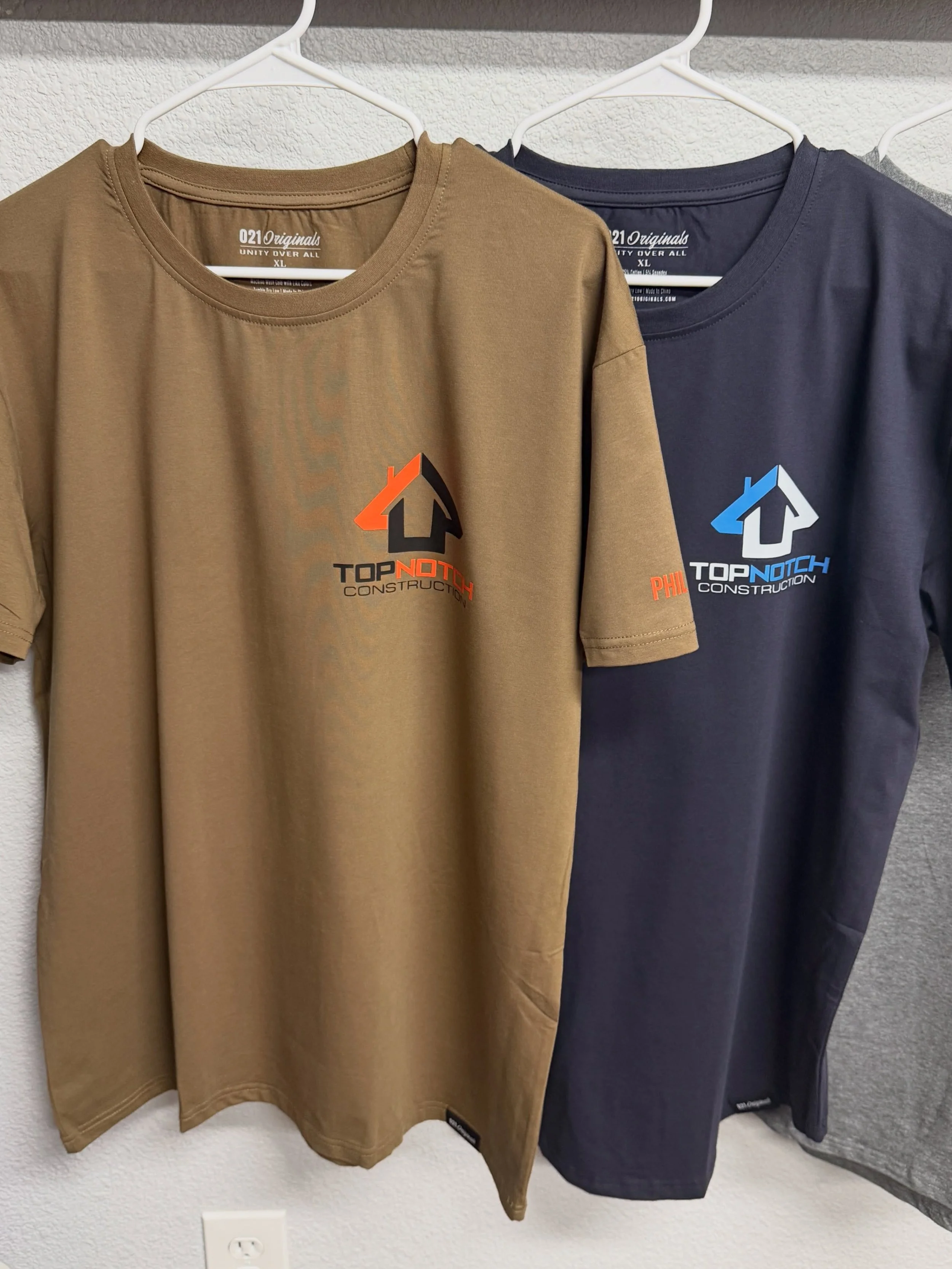 Custom business crew workwear shirts
