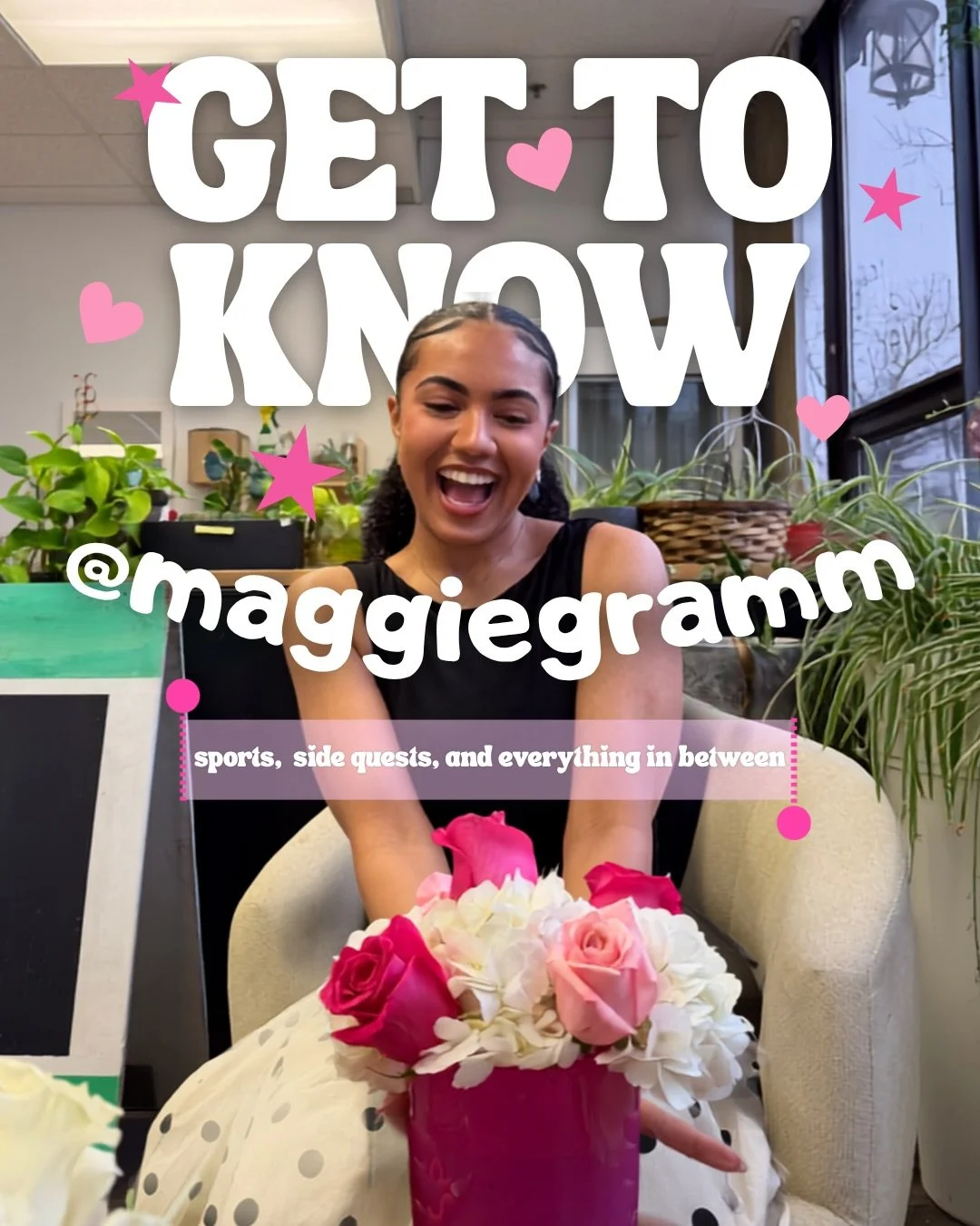 Overdue for a lore drop ⭐️🩷

If you&rsquo;re new here, or you&rsquo;ve been here for a while and still don&rsquo;t really know what about &mdash; I&rsquo;m Magdalena!!

I&rsquo;m a media production grad currently building a career in sports while fi