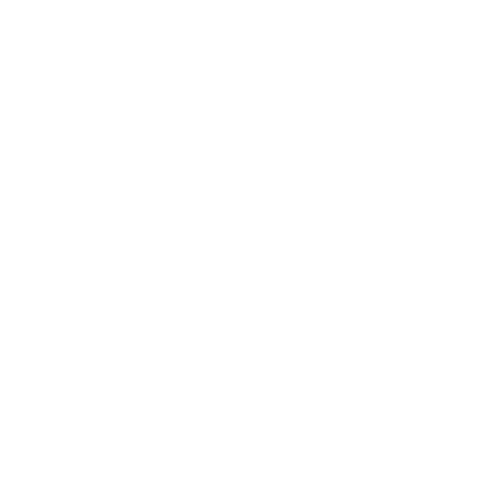A white five-pointed star on a black background