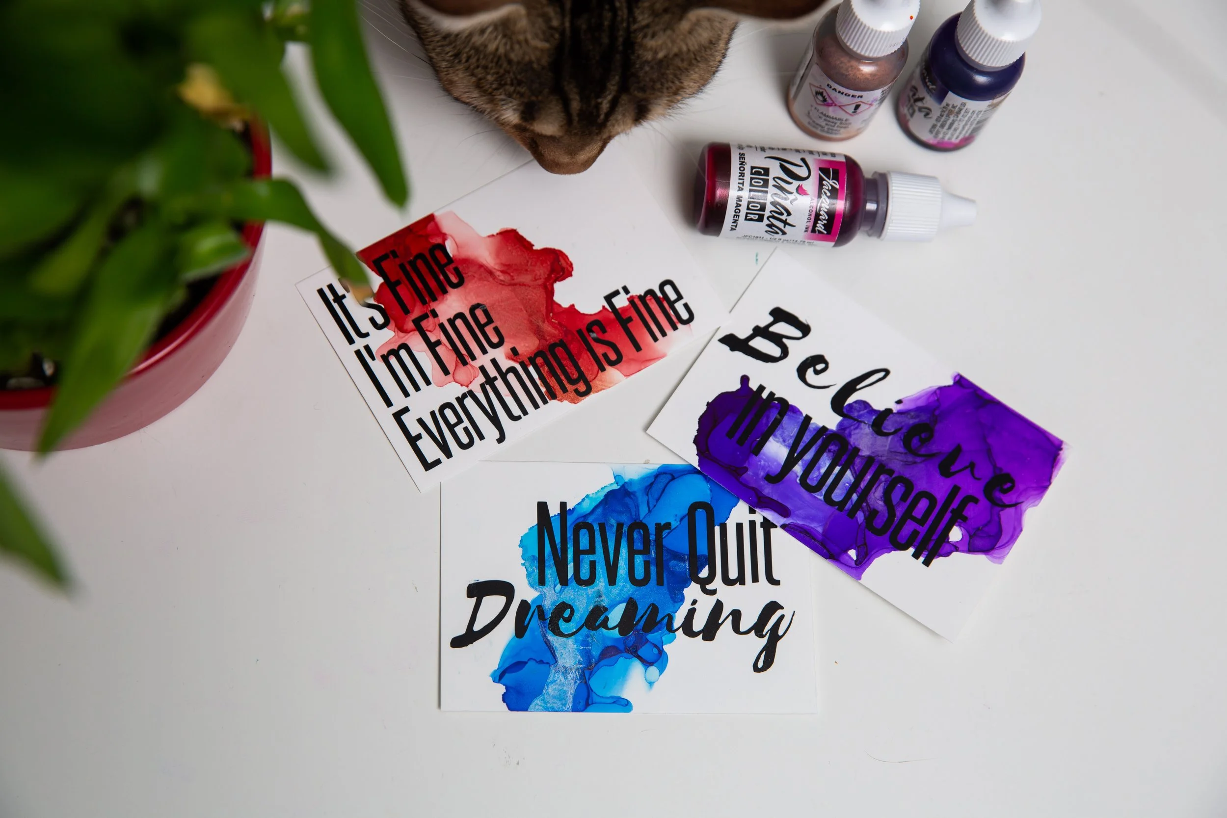 Mini Inspirational Paintings
