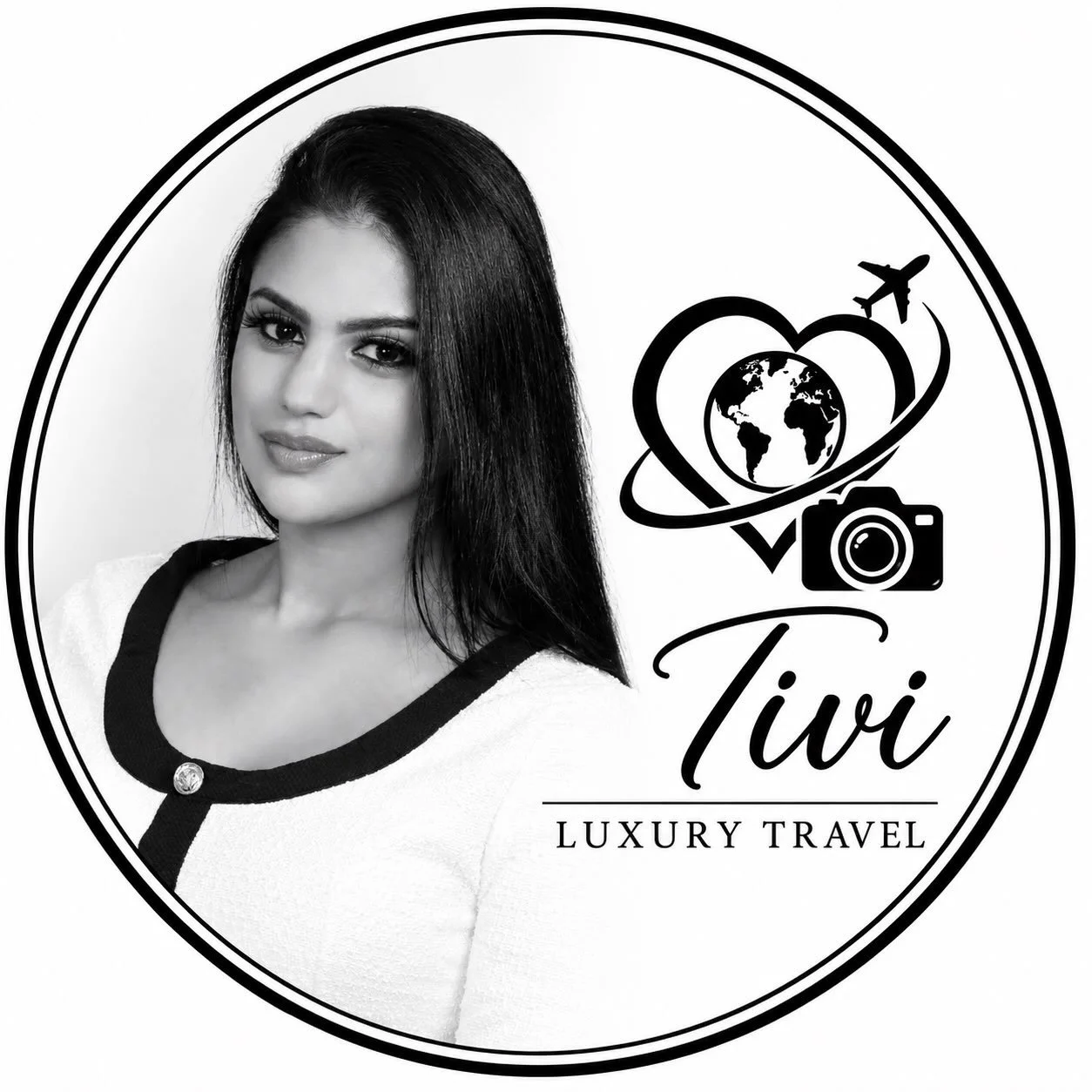 Work in progress📊
The Brand: Black &amp; White to resemble a book. The memories📸 give the book color. A Heart for Love what you do✈️🌎🖤 You only live once so LIVE in full color.