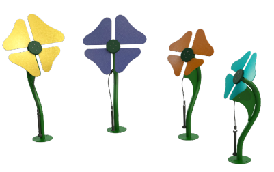 Orange Musical Flower