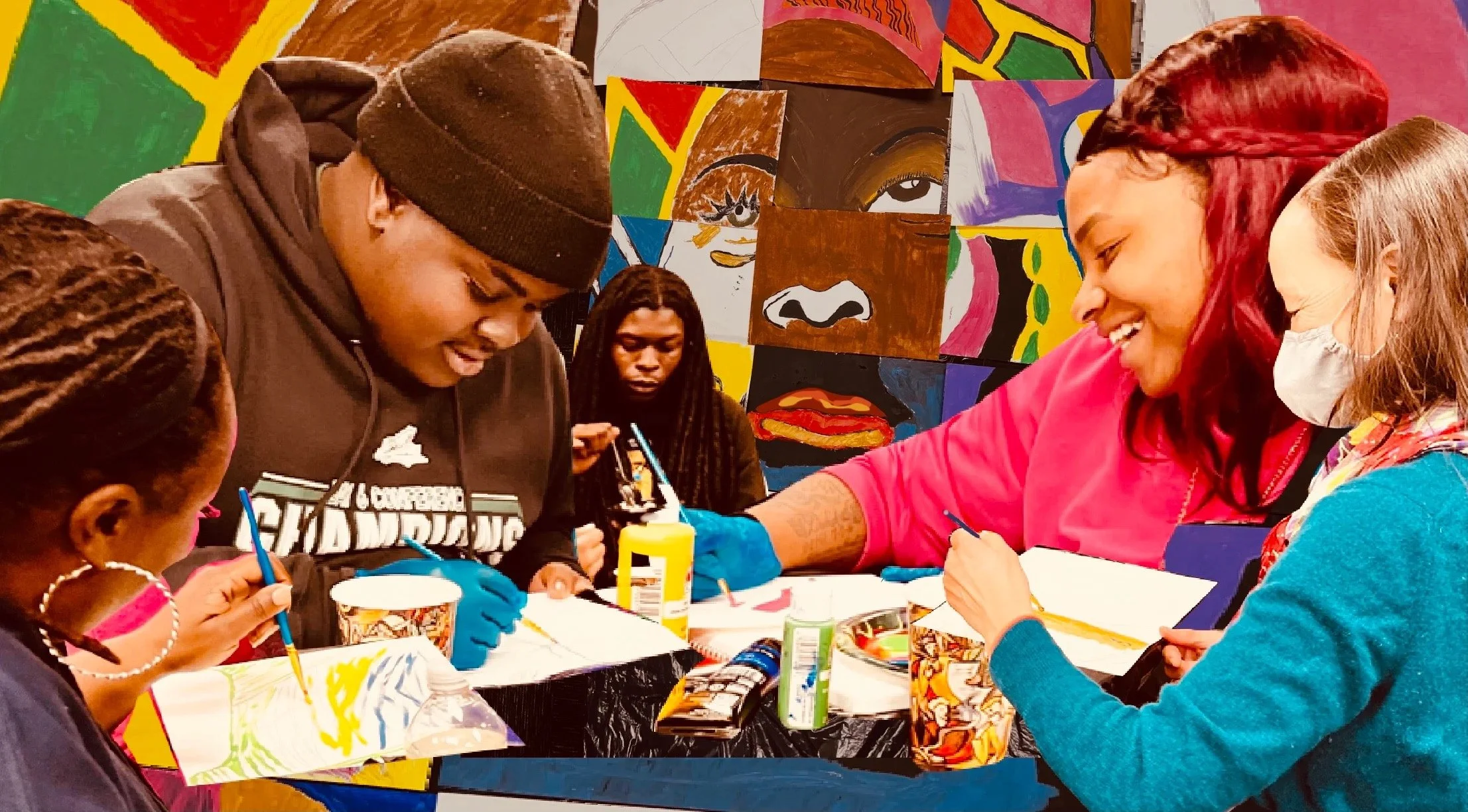 collage workshop Laney college 2023