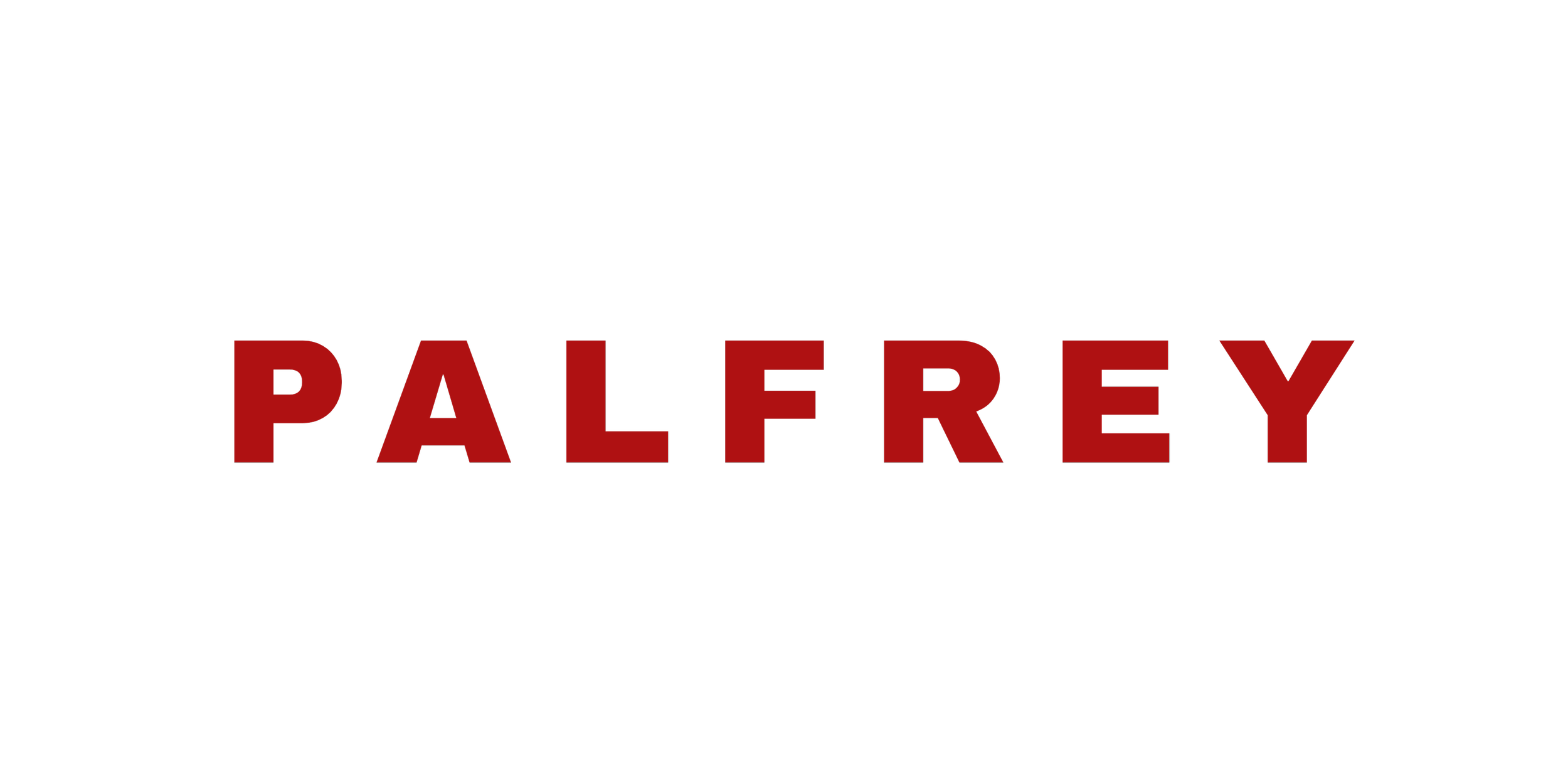 Palrey logo in black and red text.