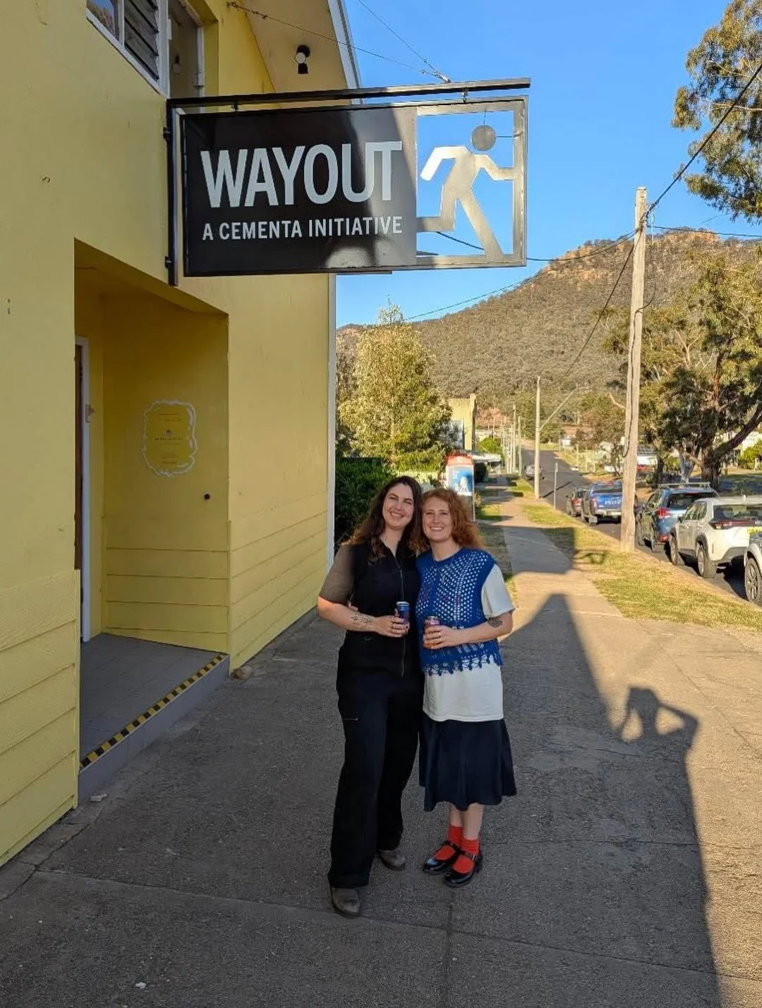 It is such a joy to work with the wonderful @hayleyzena on our joint exhibit, Checks and Balances for gallery Wayout @wayout.artspace , now in its first week post install.

It&rsquo;s been the hard work getting everything ready and installed in time 