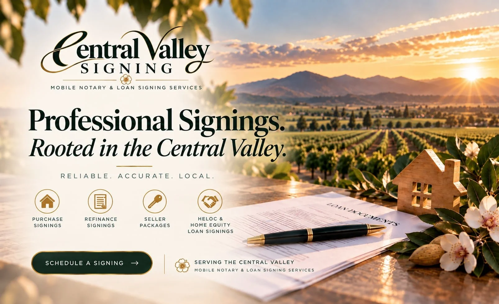 Mobile Notary & Loan Signing Services in Modesto, CA