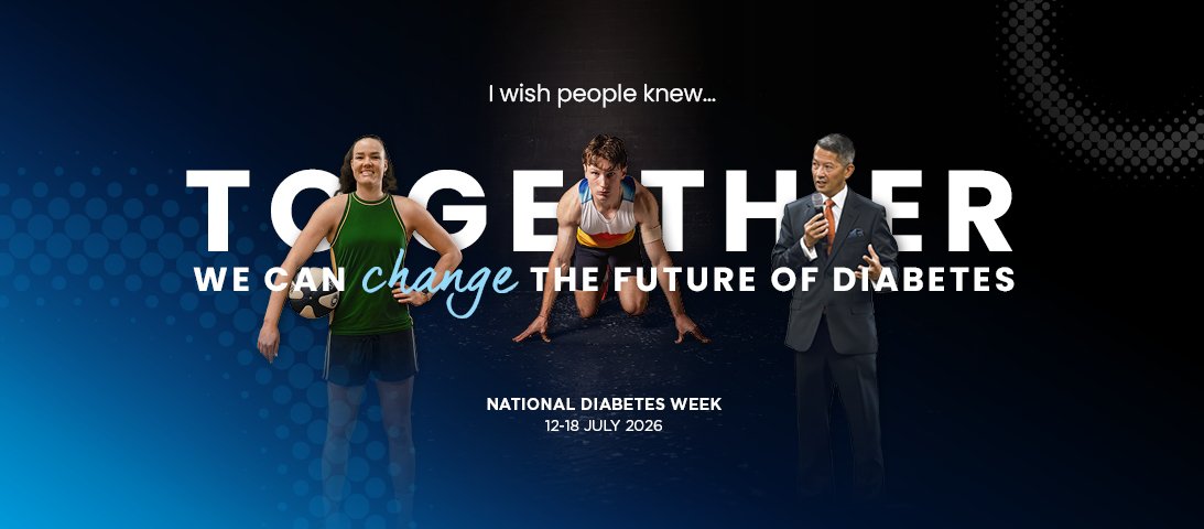 National Diabetes Week 2026 campaign - Creative direction, strategy and copywriting by Brooke Krumbeck
