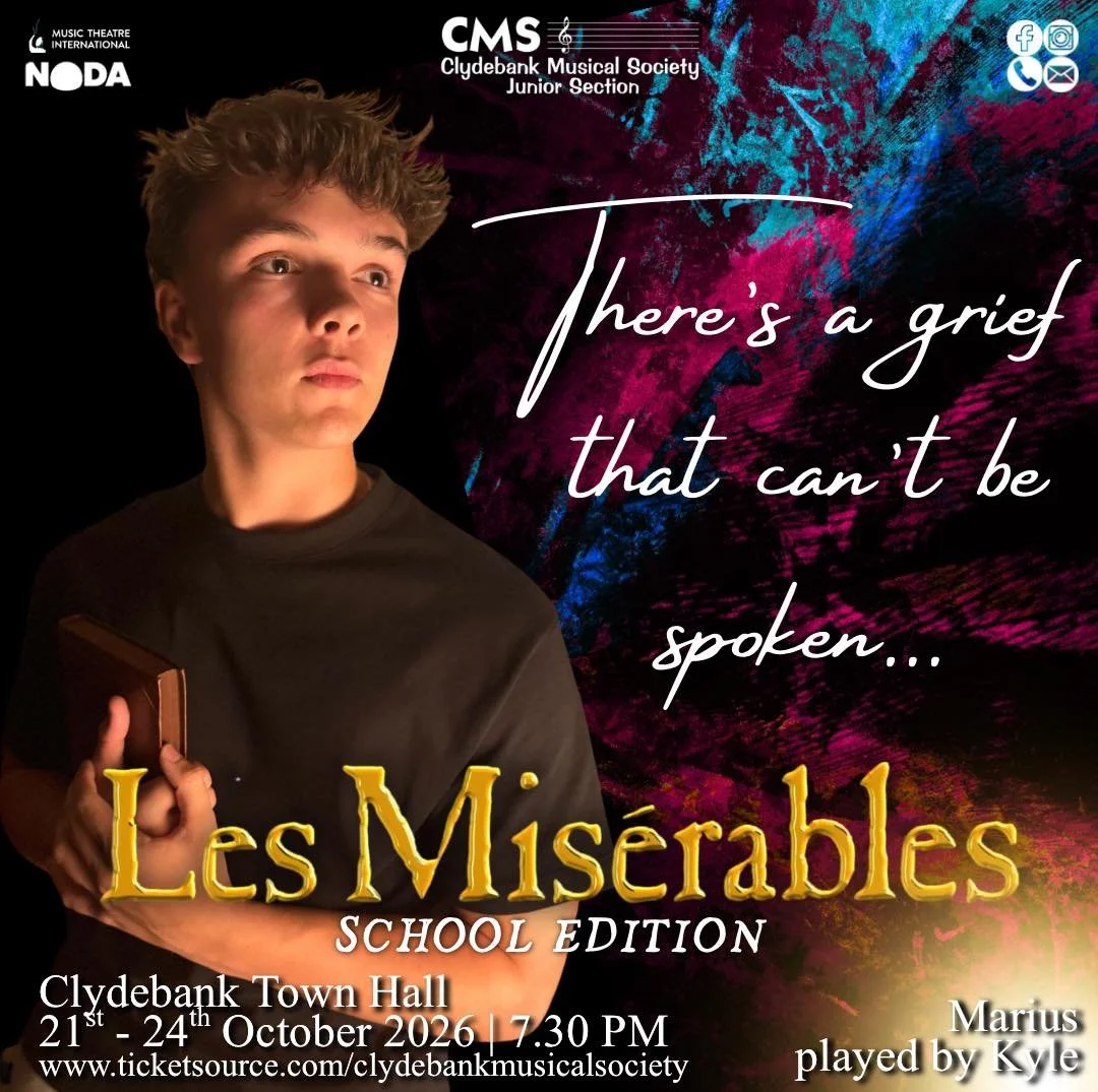 &ldquo;There&rsquo;s a grief that can&rsquo;t be spoken&hellip;&rdquo; 📖🕯️

Love, friendship and revolution collide as Kyle stars as Marius in Les Mis&eacute;rables School Edition.

Who else is already preparing themselves for Empty Chairs at Empty