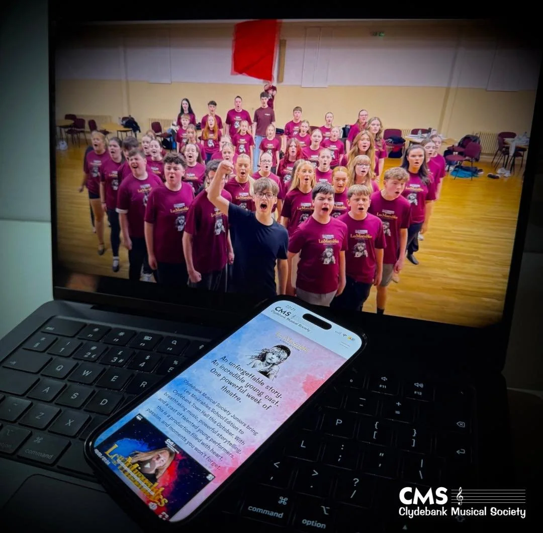 🚨 OUR NEW WEBSITE IS LIVE! 🚨

We&rsquo;ve got a brand new online home for Clydebank Musical Society, and it&rsquo;s where you&rsquo;ll find all the latest promos, show news and updates before opening night.

Want to watch the trailer? It&rsquo;s ex