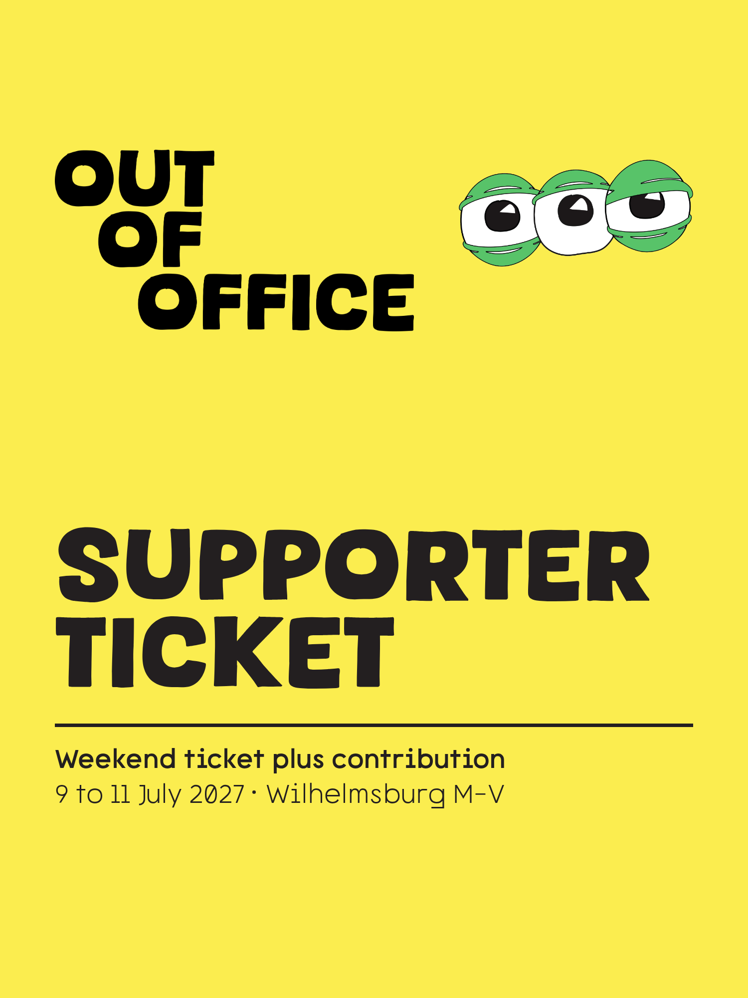 Supporter Ticket