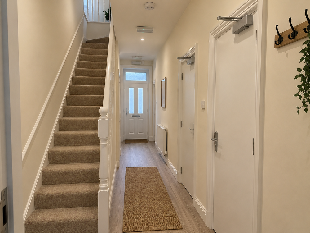 Doncaster professional HMO hallway