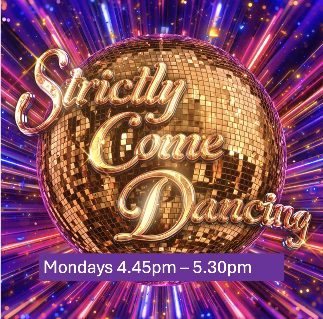 Mondays 4.45pm - 5.30pm - Strictly Come Dancing Zoom - 10 Week Block