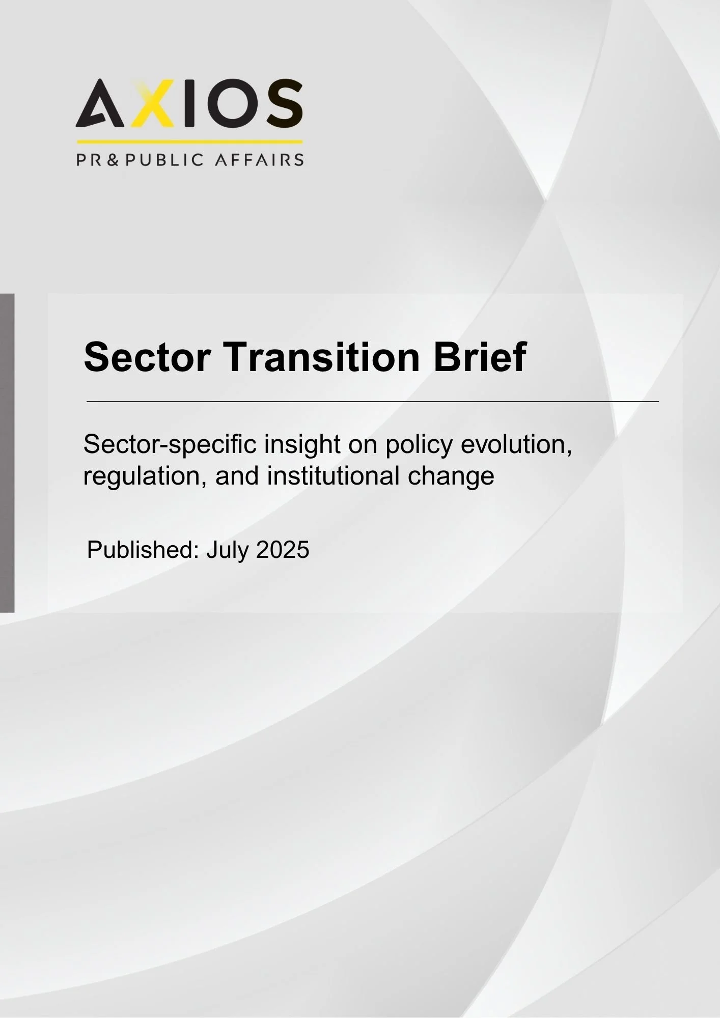 Axios Sector Transition Brief