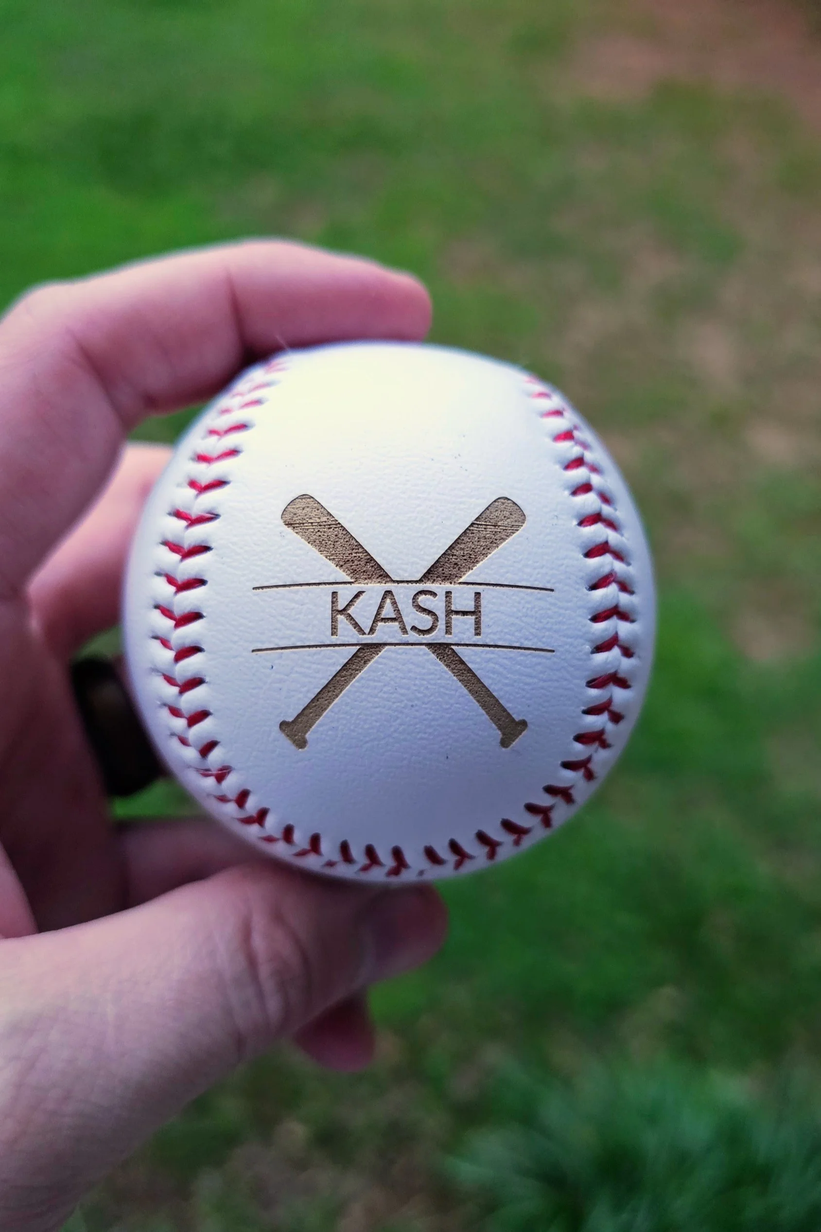 Personalized Keepsake Baseball