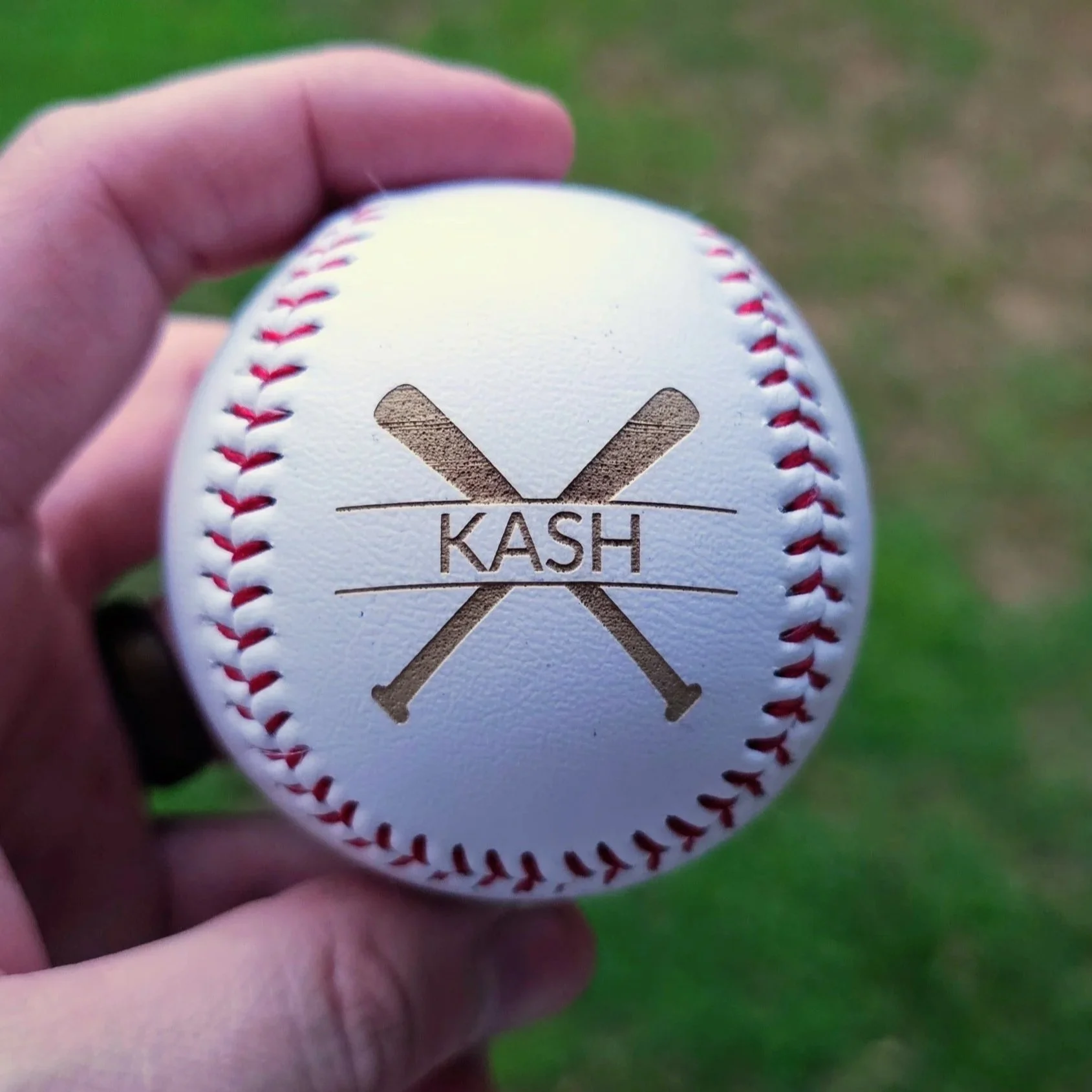 Engraved Baseball Name Bats