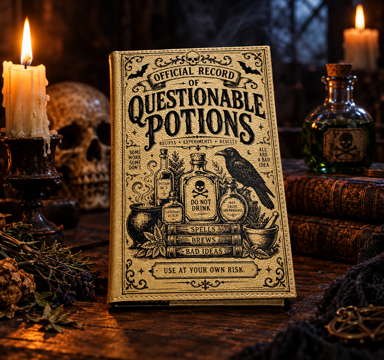 Spooky Spell Book Journal