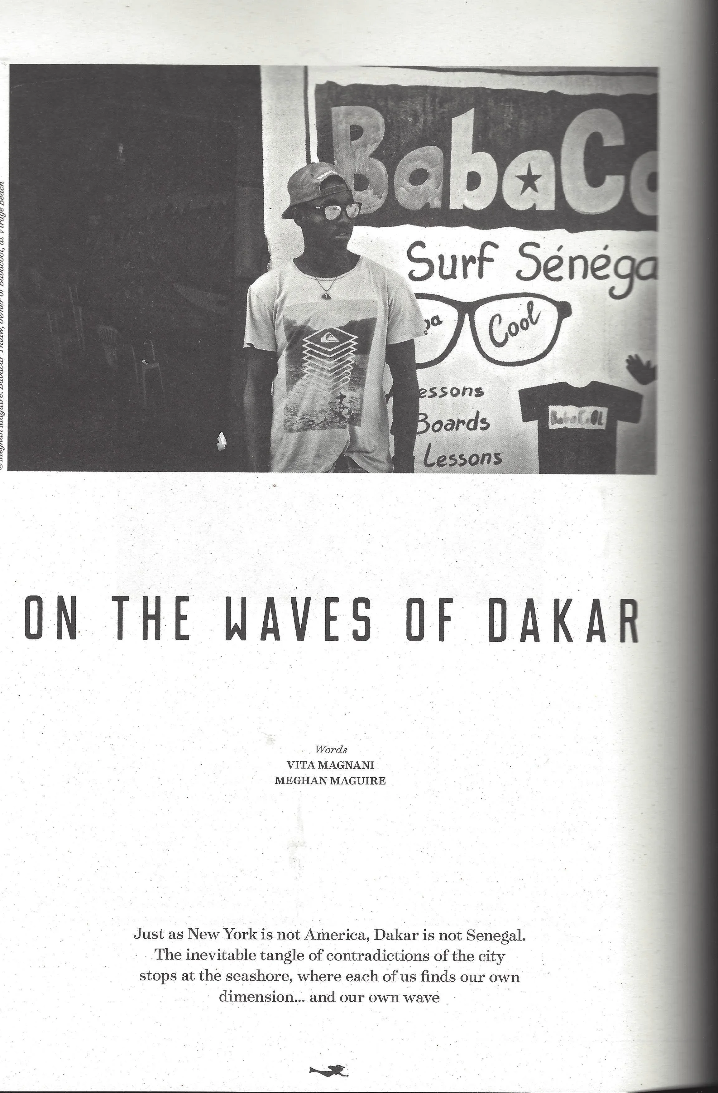 On the Waves of Dakar