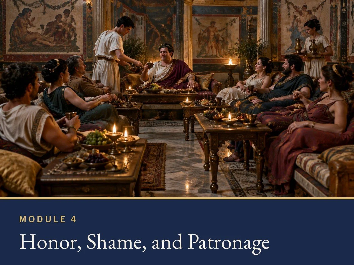 The social values that shaped first-century life, and how they shed light on familiar passages.